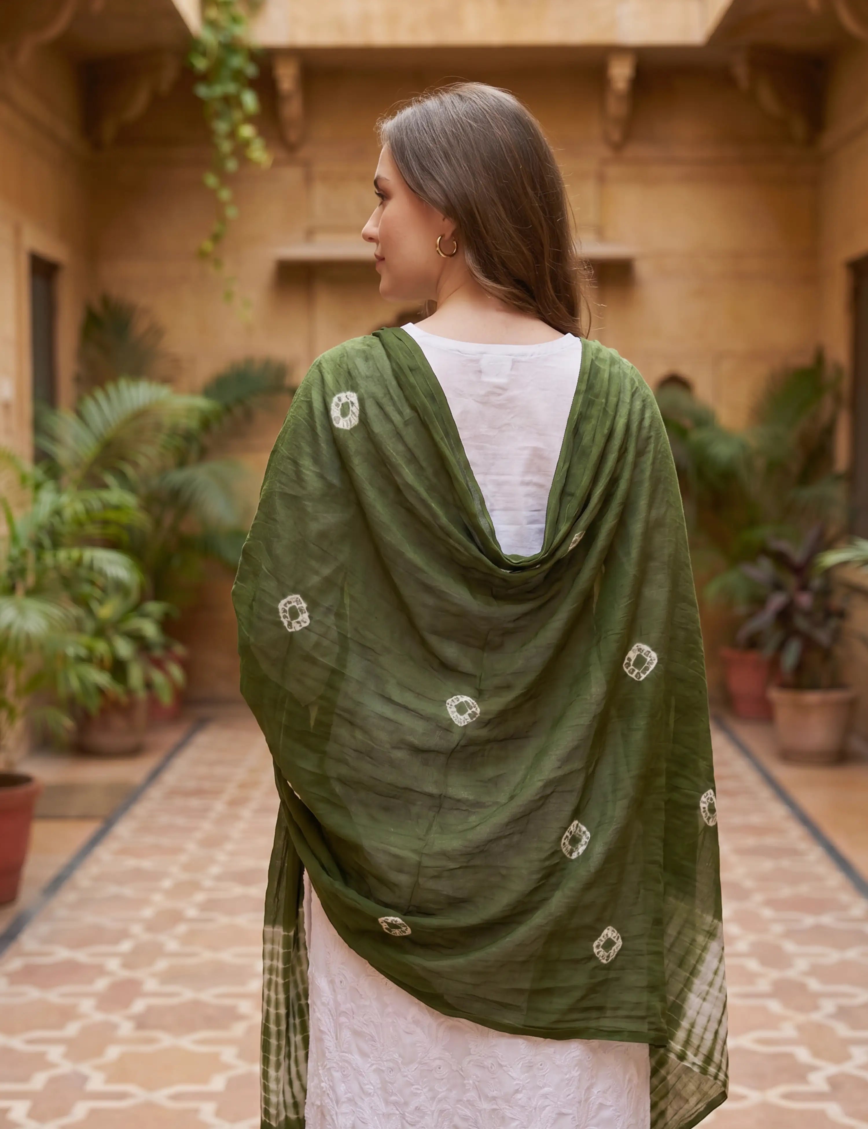 Batik Mul Cotton Dupatta