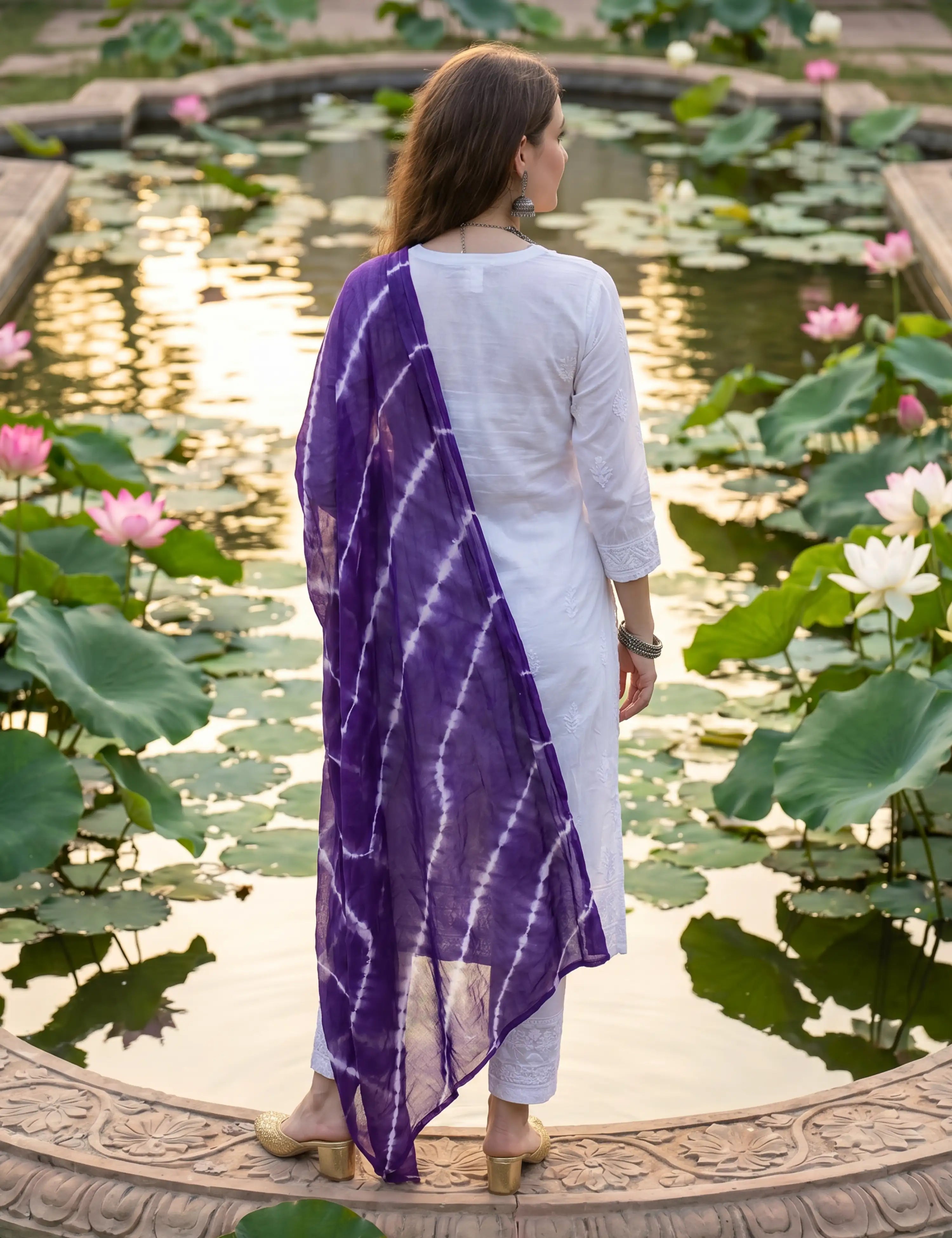 Batik Mul Cotton Dupatta