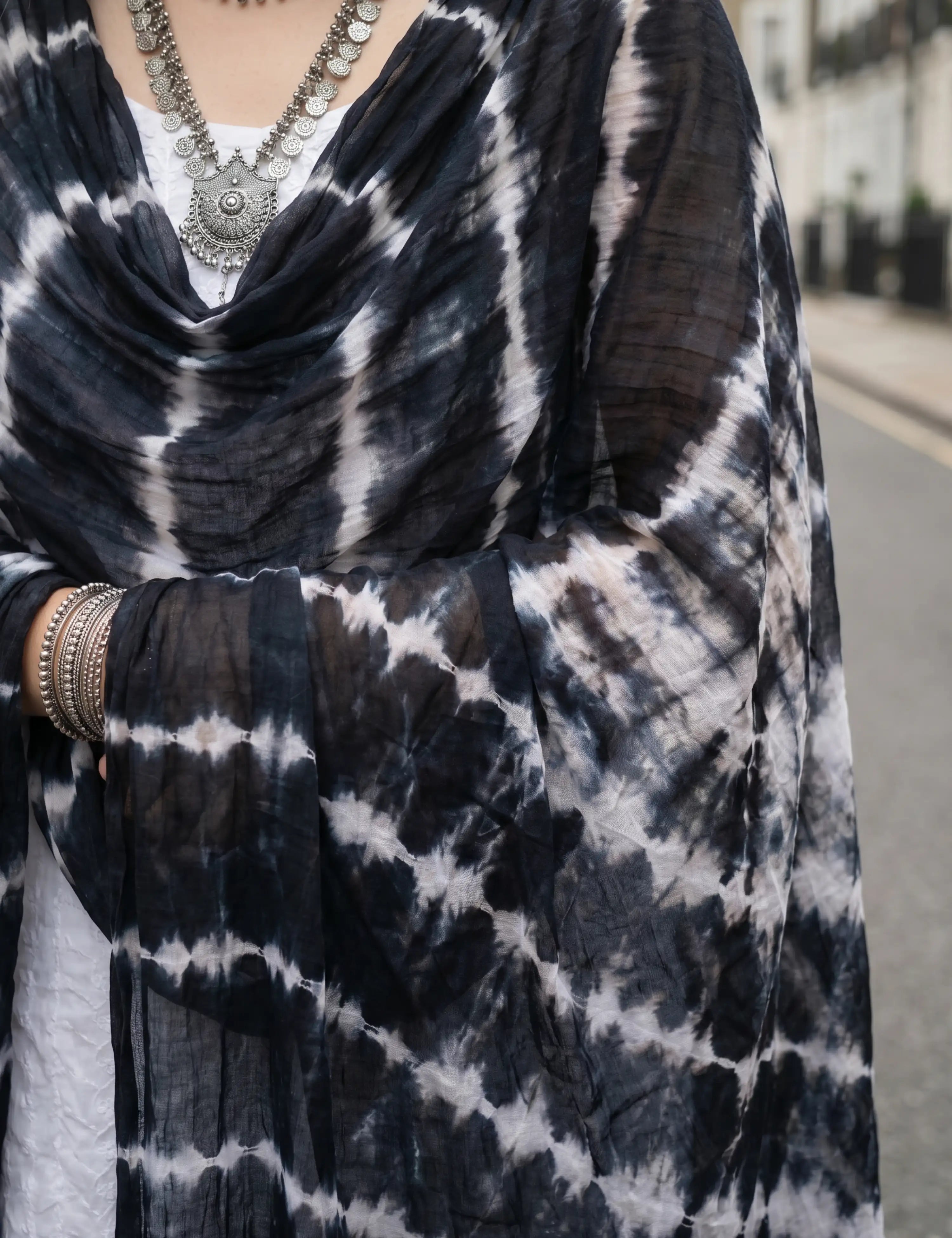 Batik Mul Cotton Dupatta
