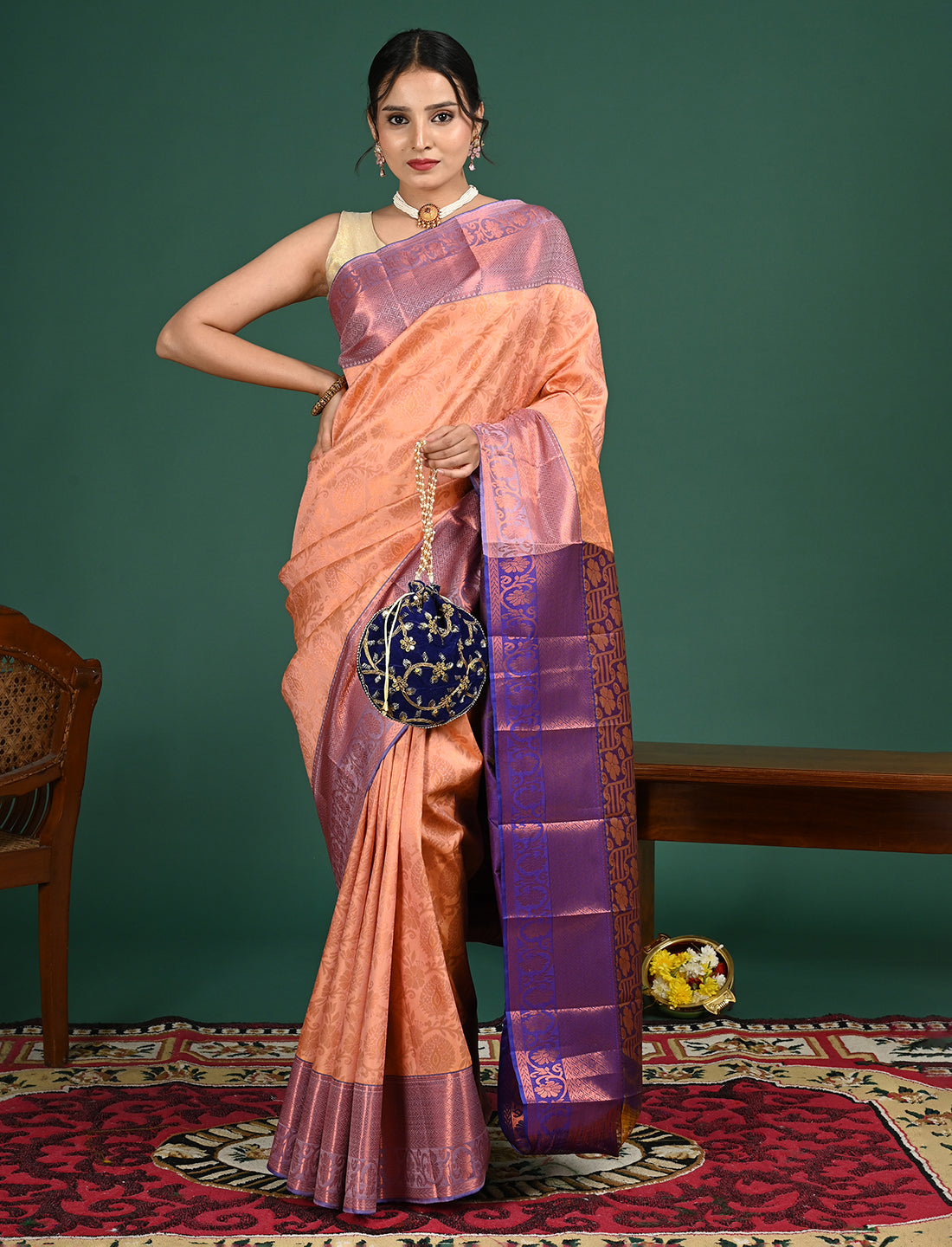 South Art Silk Geometric Saree
