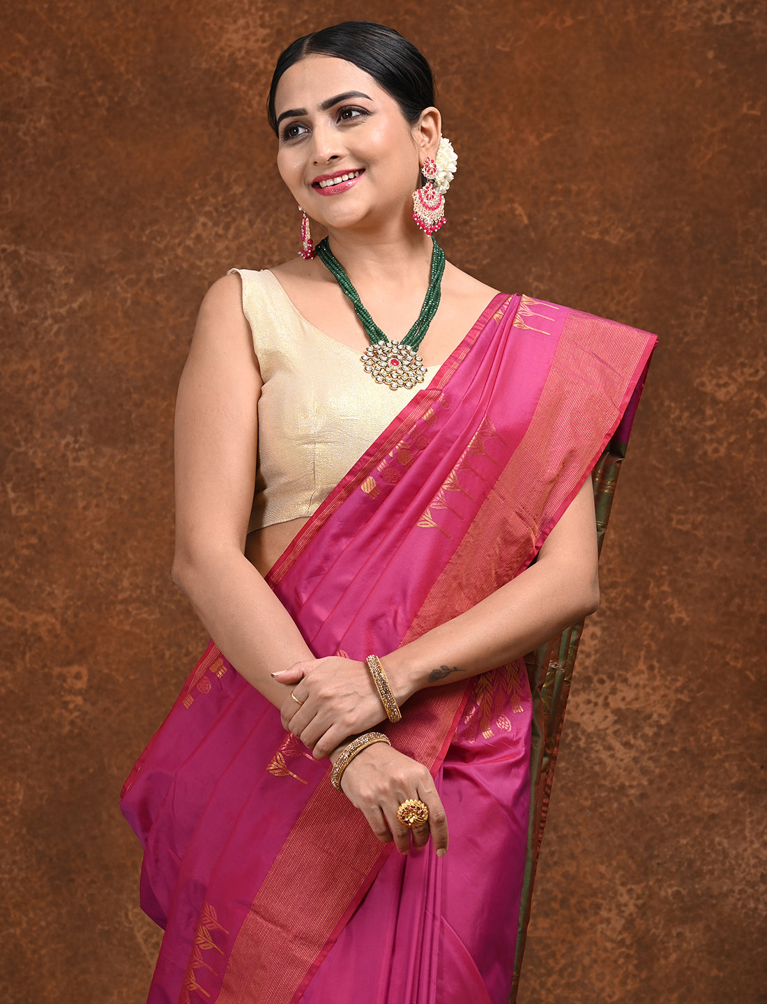 Arni Silk Zari weave Saree