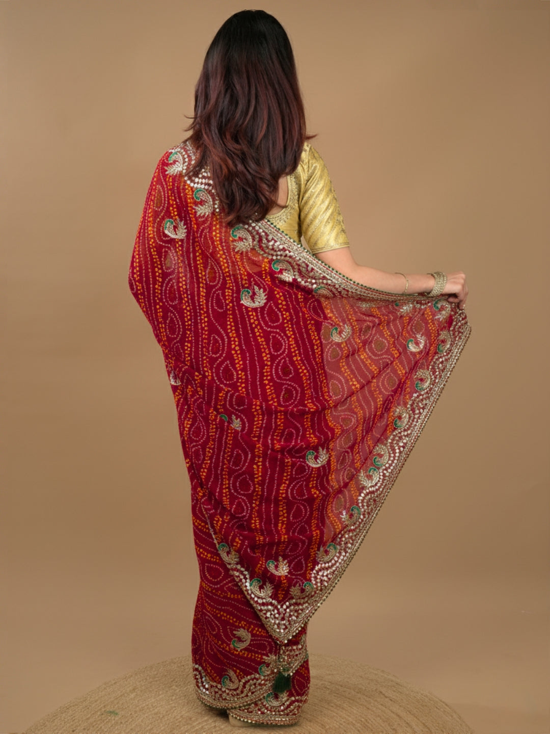 Bandhini Georgette Saree