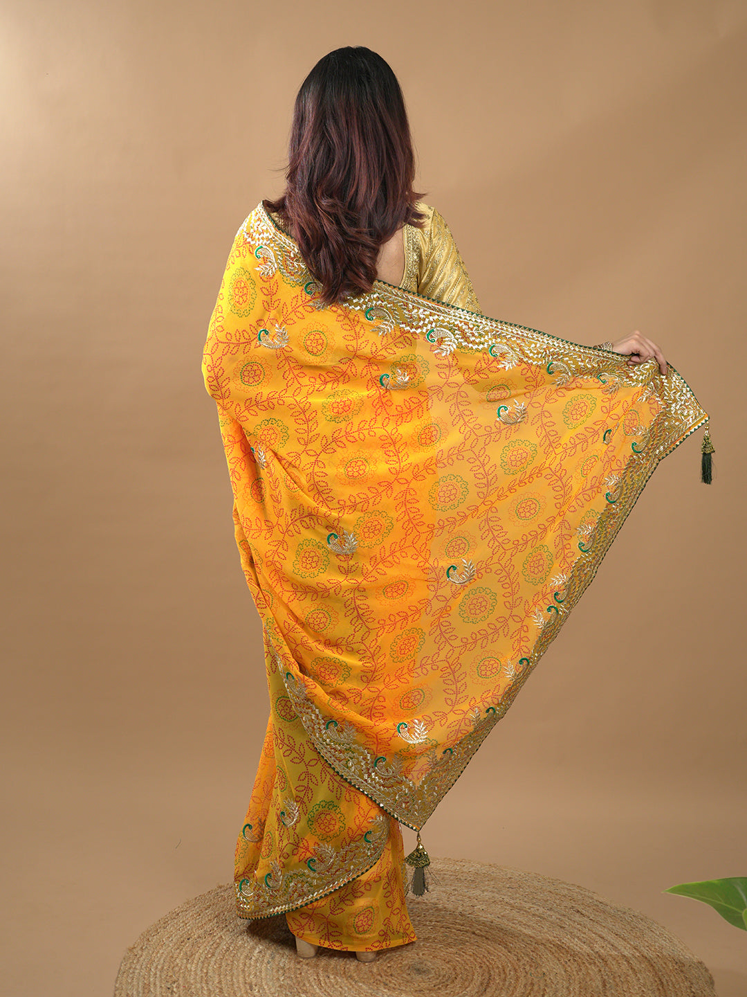 Bandhini Georgette Saree