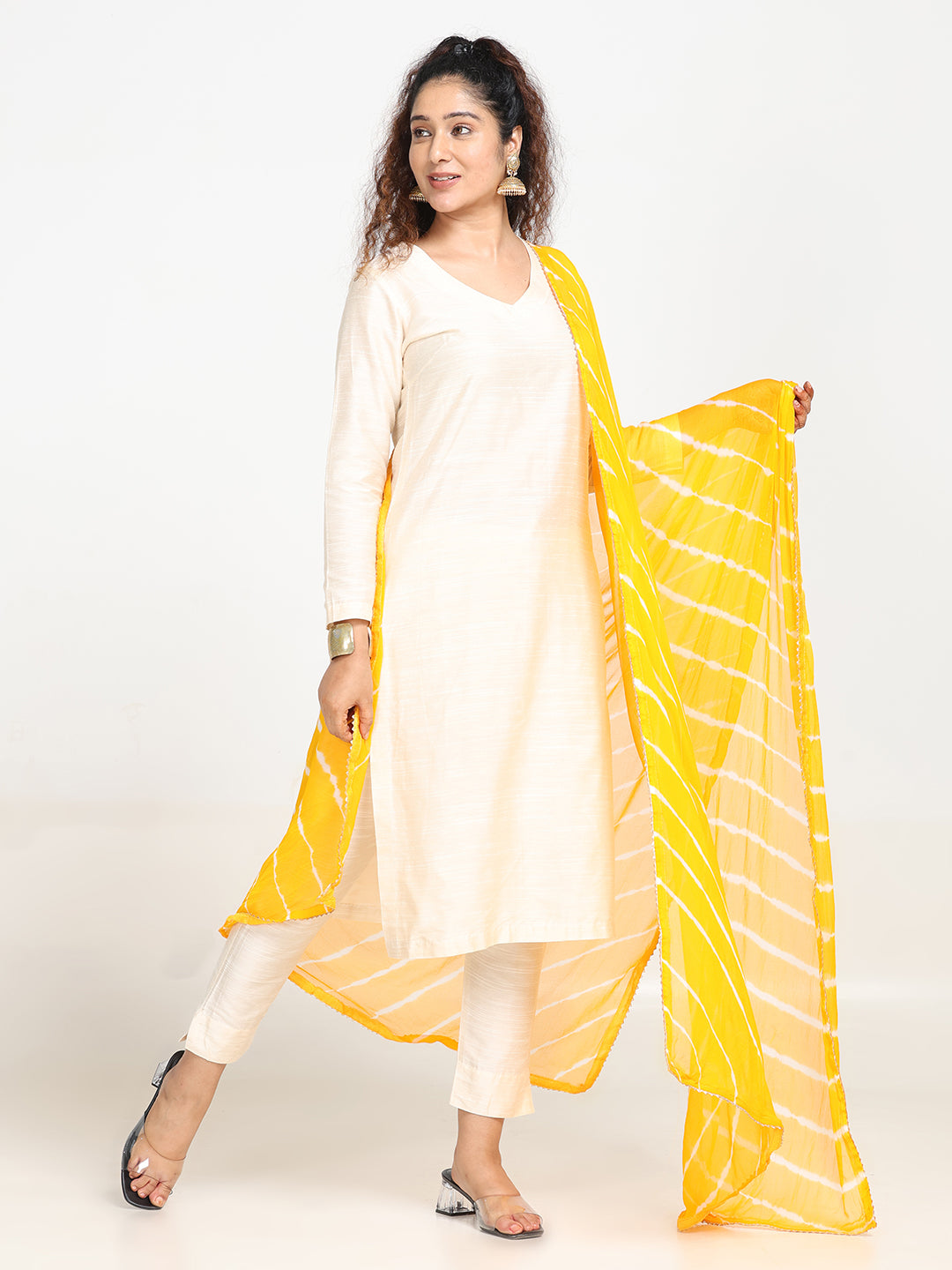 Chiffon Stripe Dupatta
