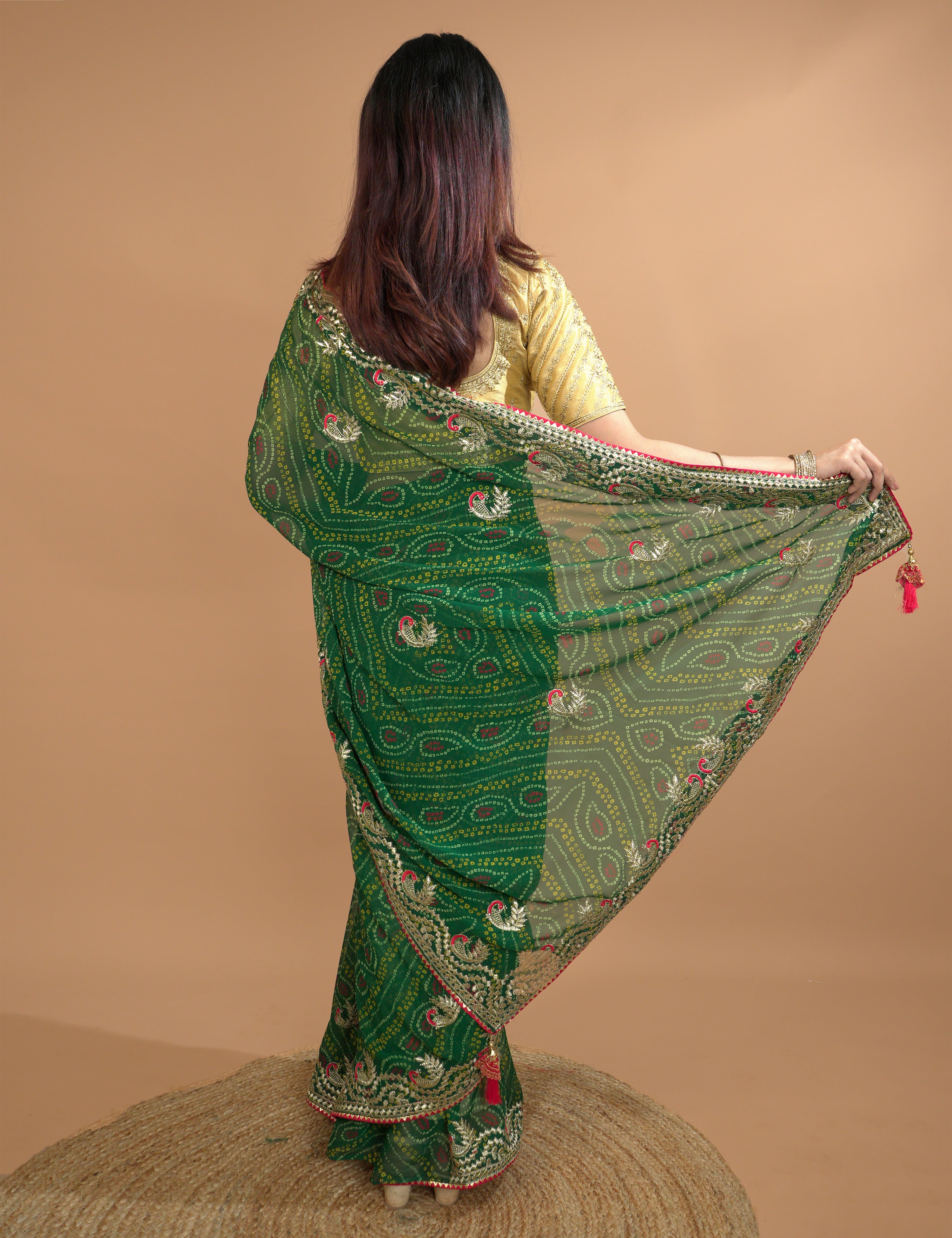 Bandhini Georgette Saree