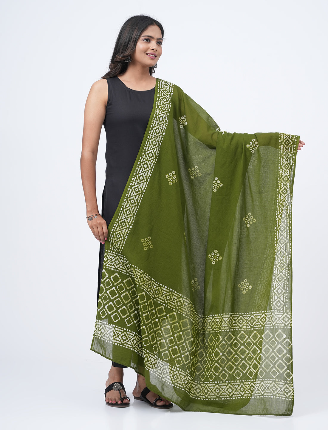 Batik Mul Cotton Dupatta