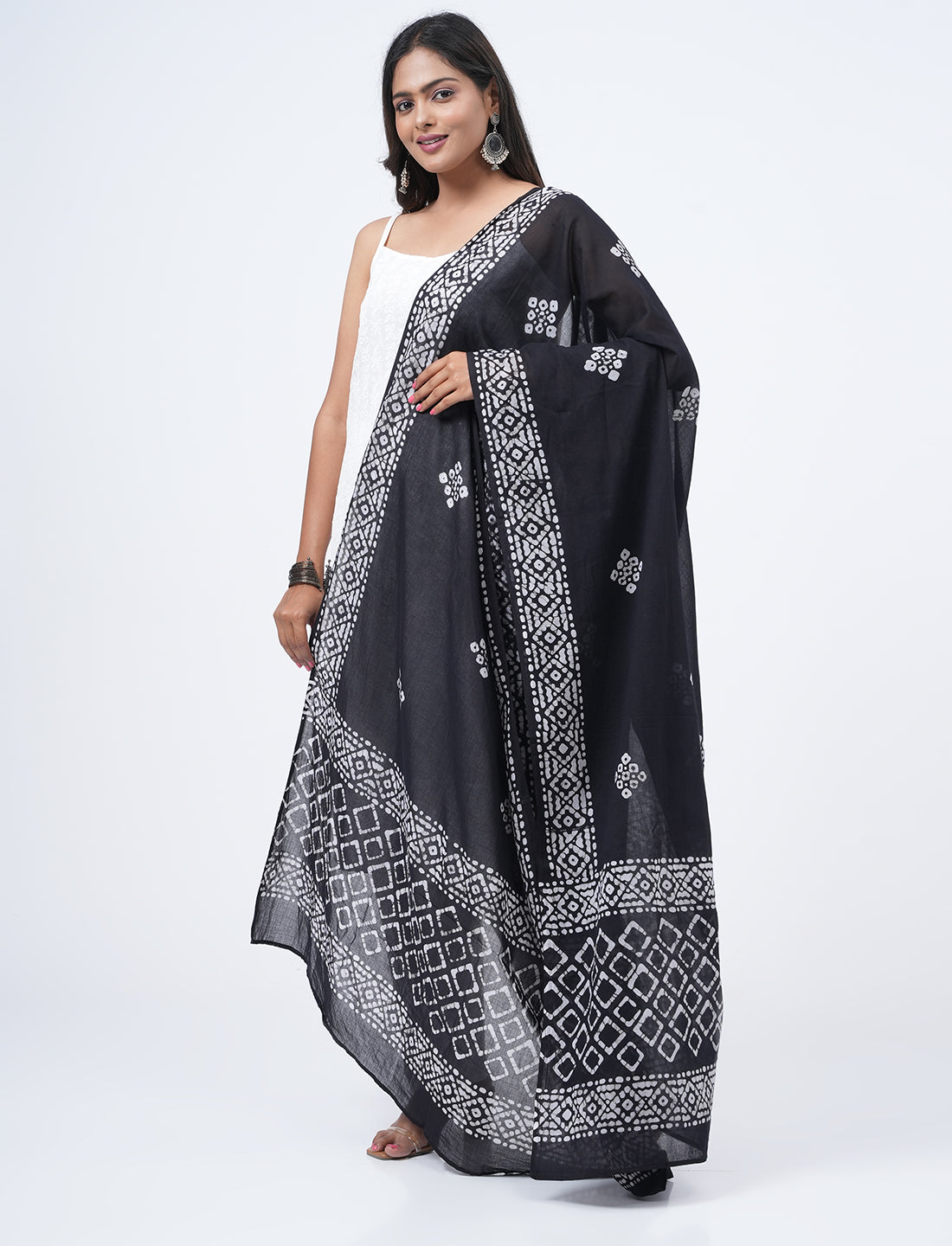 Batik Mul Cotton Dupatta