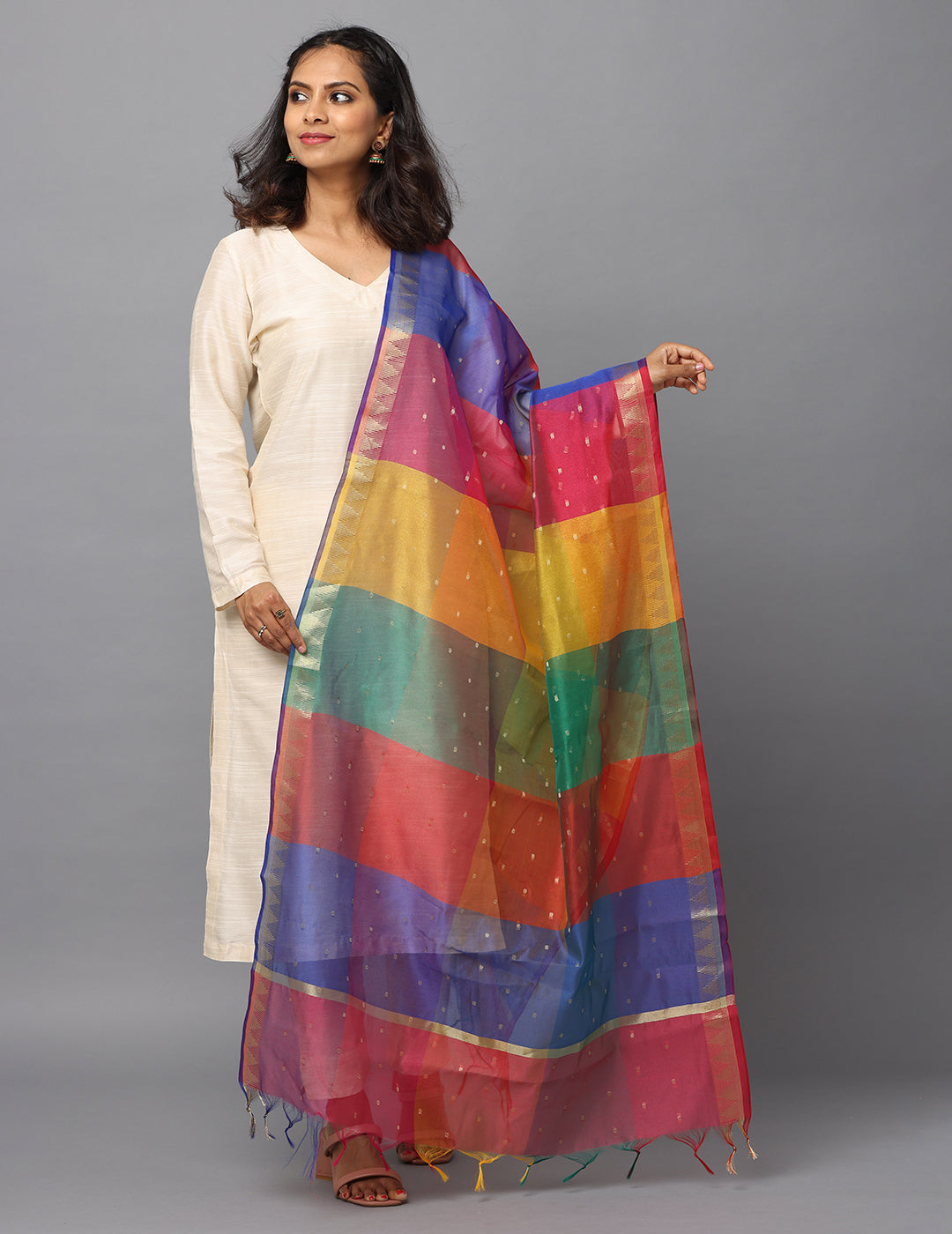 Chanderi Gota Patti Dupatta