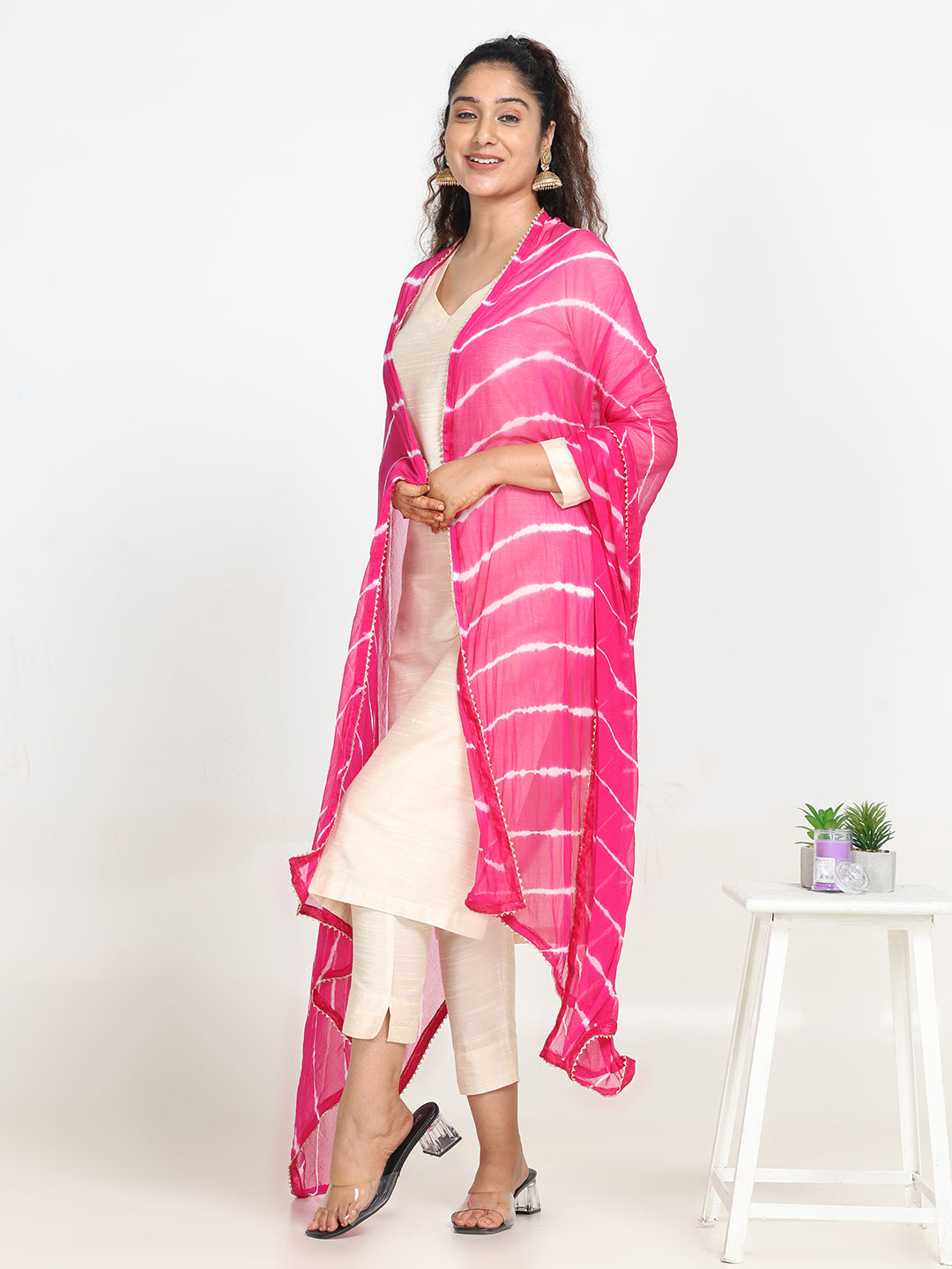 Chiffon Stripe Dupatta