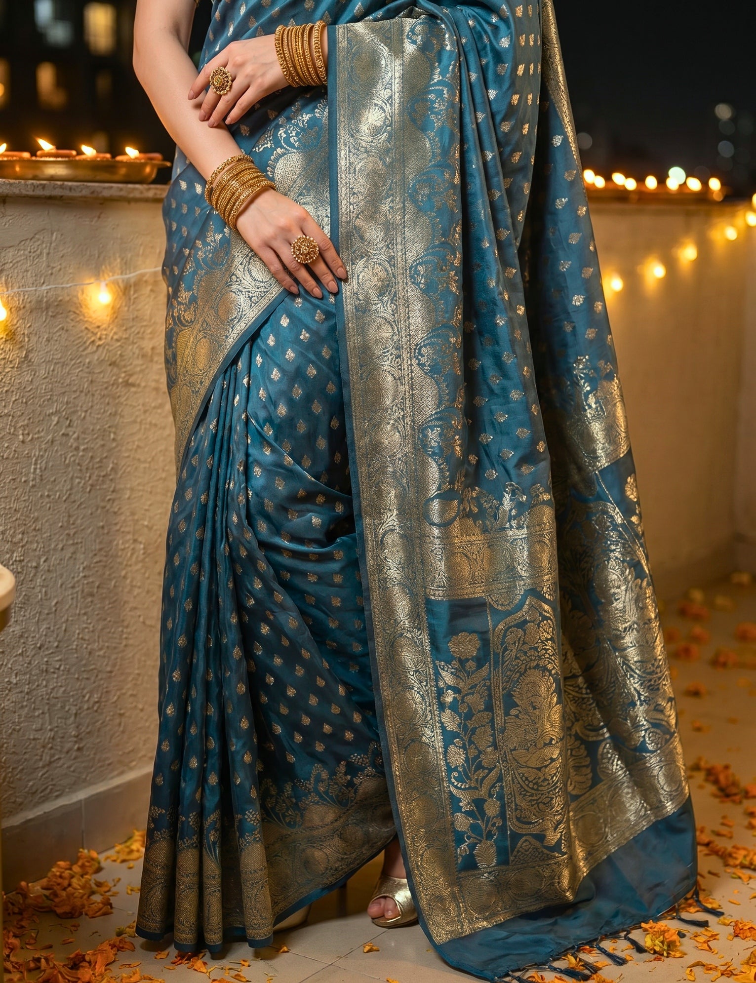 Banarasi Viscose Silk Saree