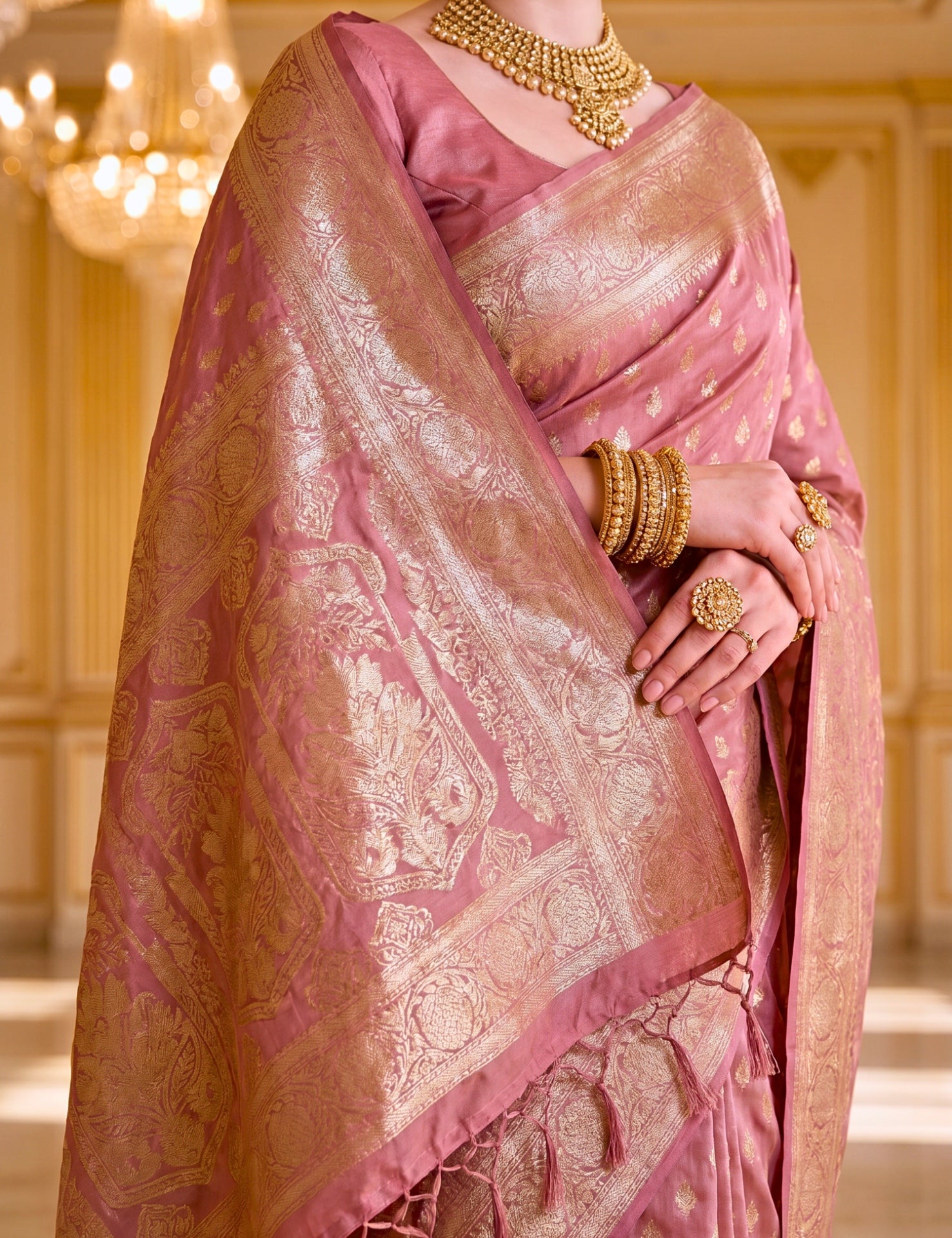 Banarasi Viscose Silk Saree