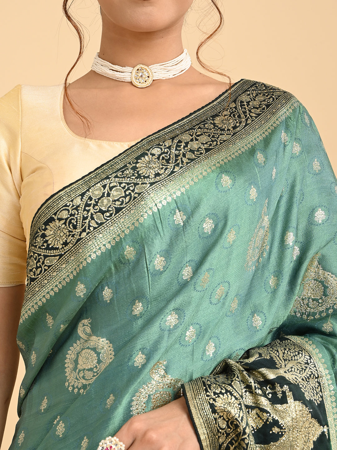 Banarasi Viscose Silk Saree