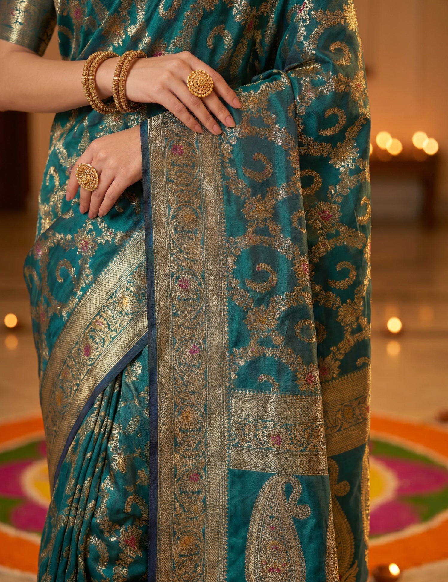 Banarasi Viscose Silk Saree