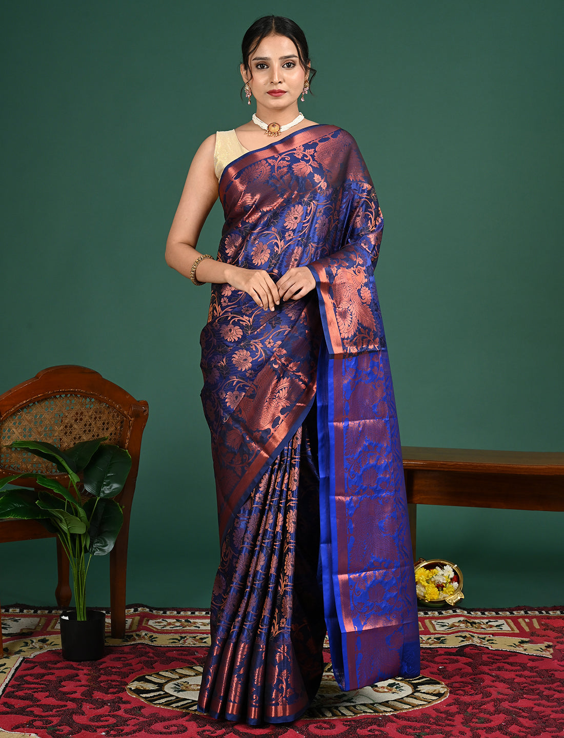 South Art Silk Geometric Saree