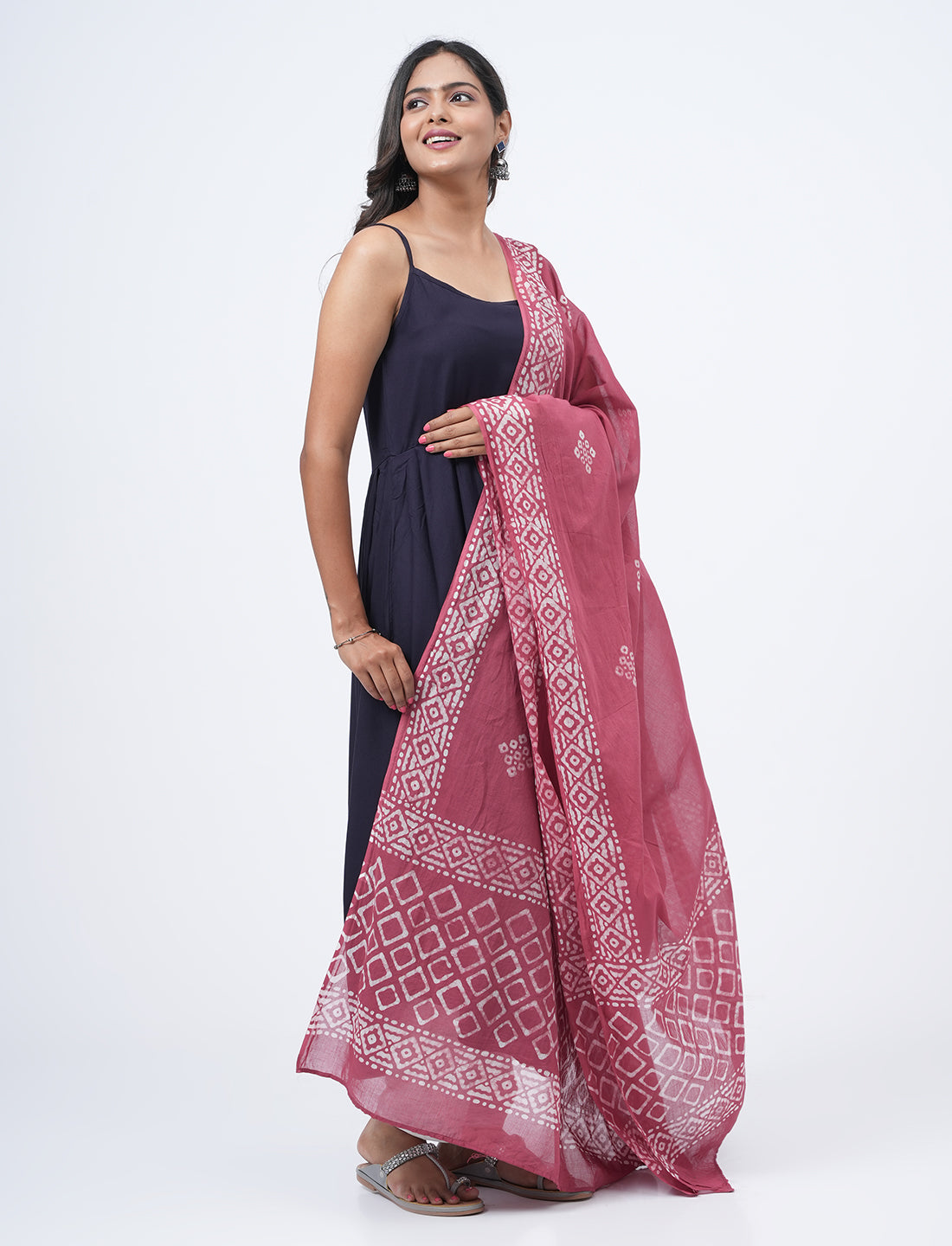 Batik Mul Cotton Dupatta