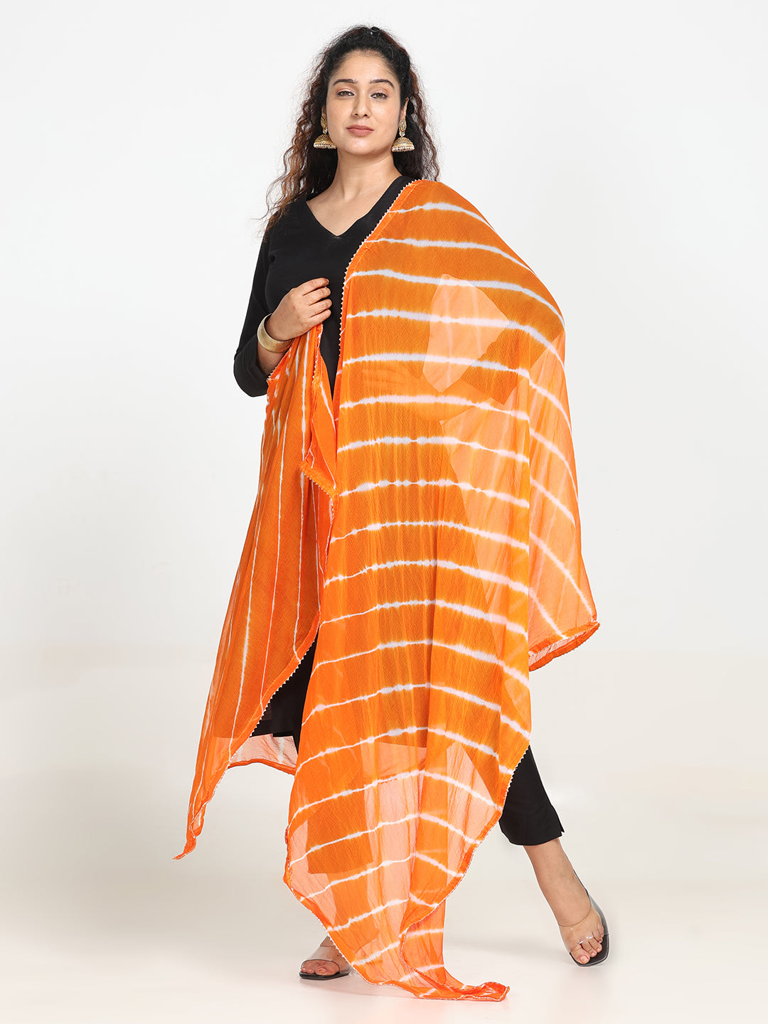 Chiffon Stripe Dupatta