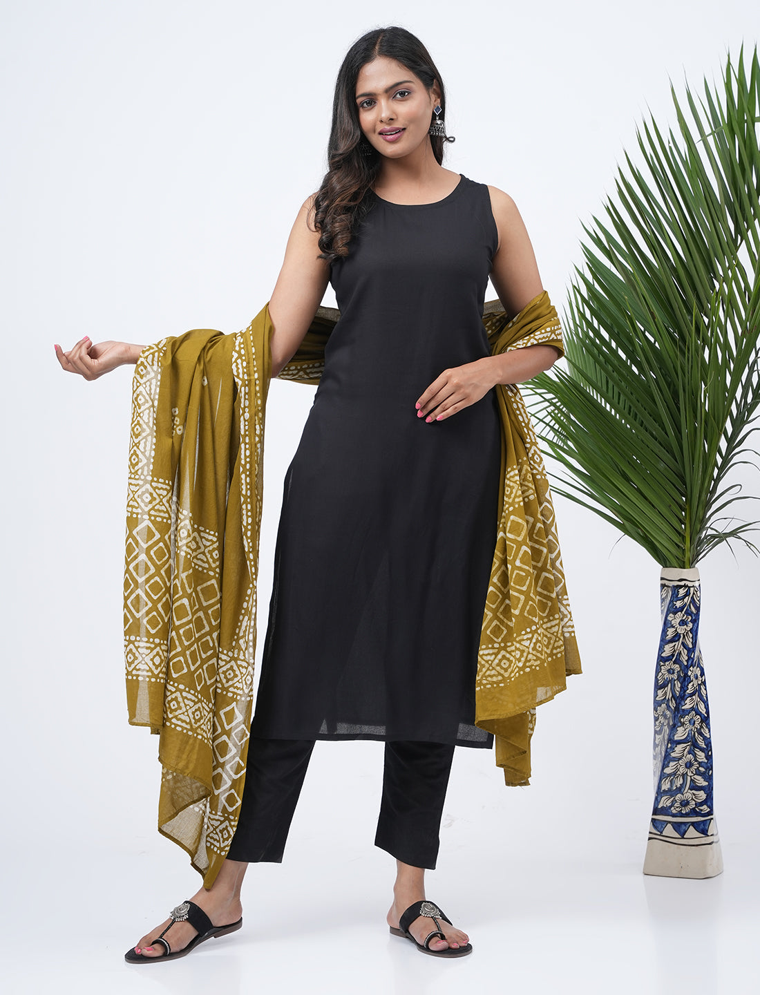 Batik Mul Cotton Dupatta