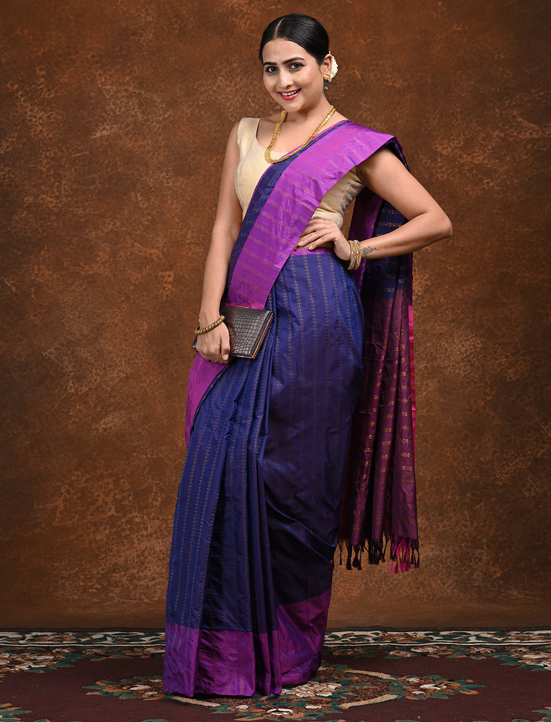 Arni Silk Stripe Saree