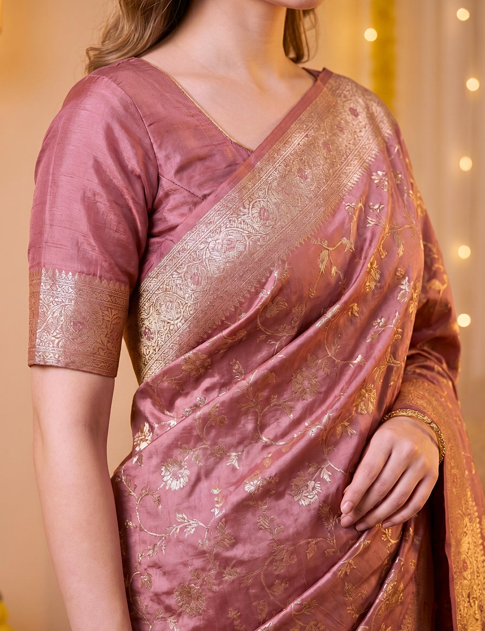 Banarasi Viscose Silk Saree