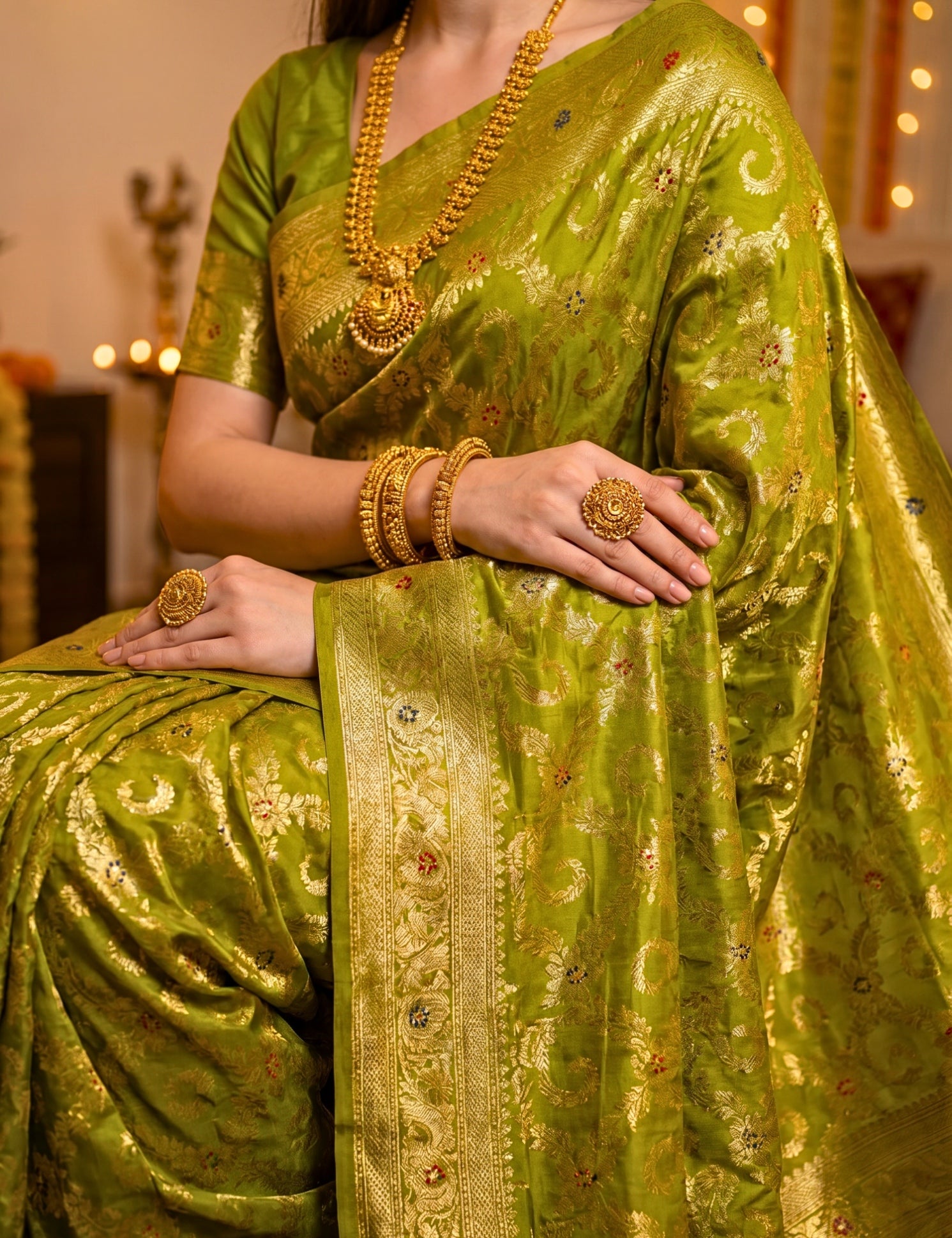 Banarasi Viscose Silk Saree