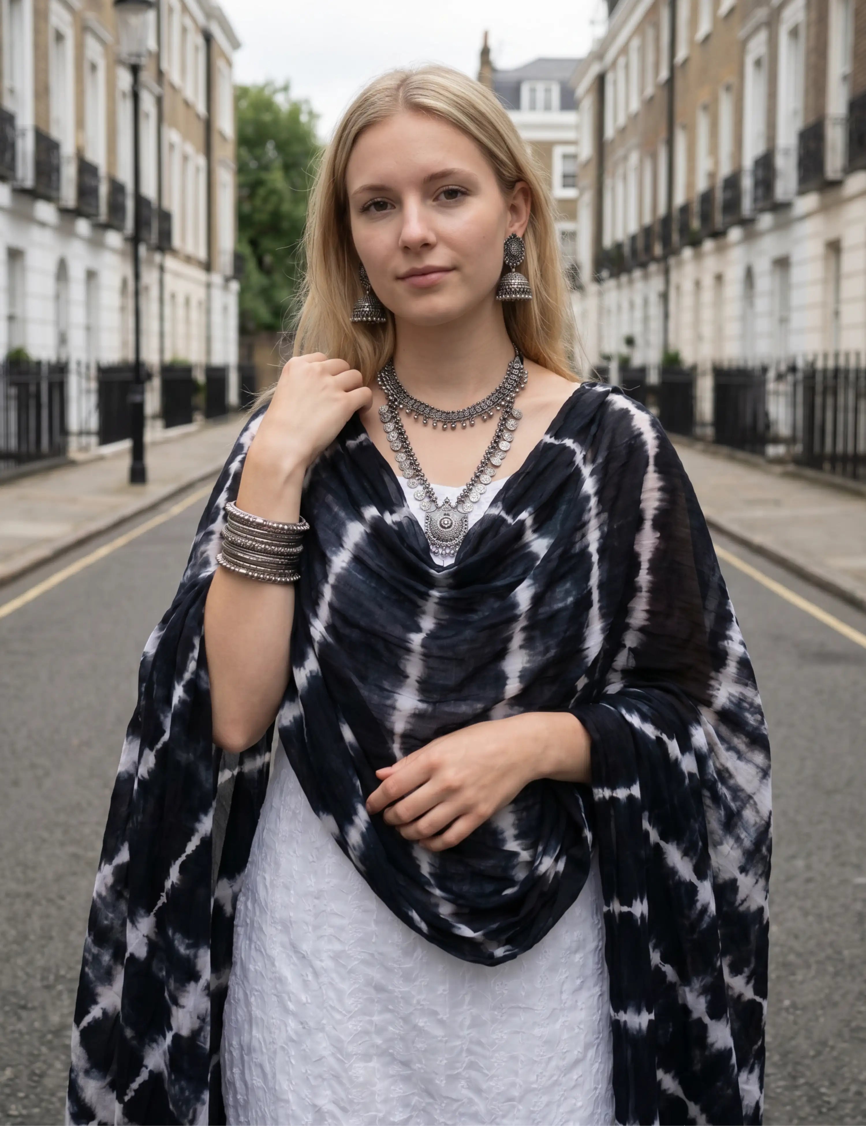 Batik Mul Cotton Dupatta