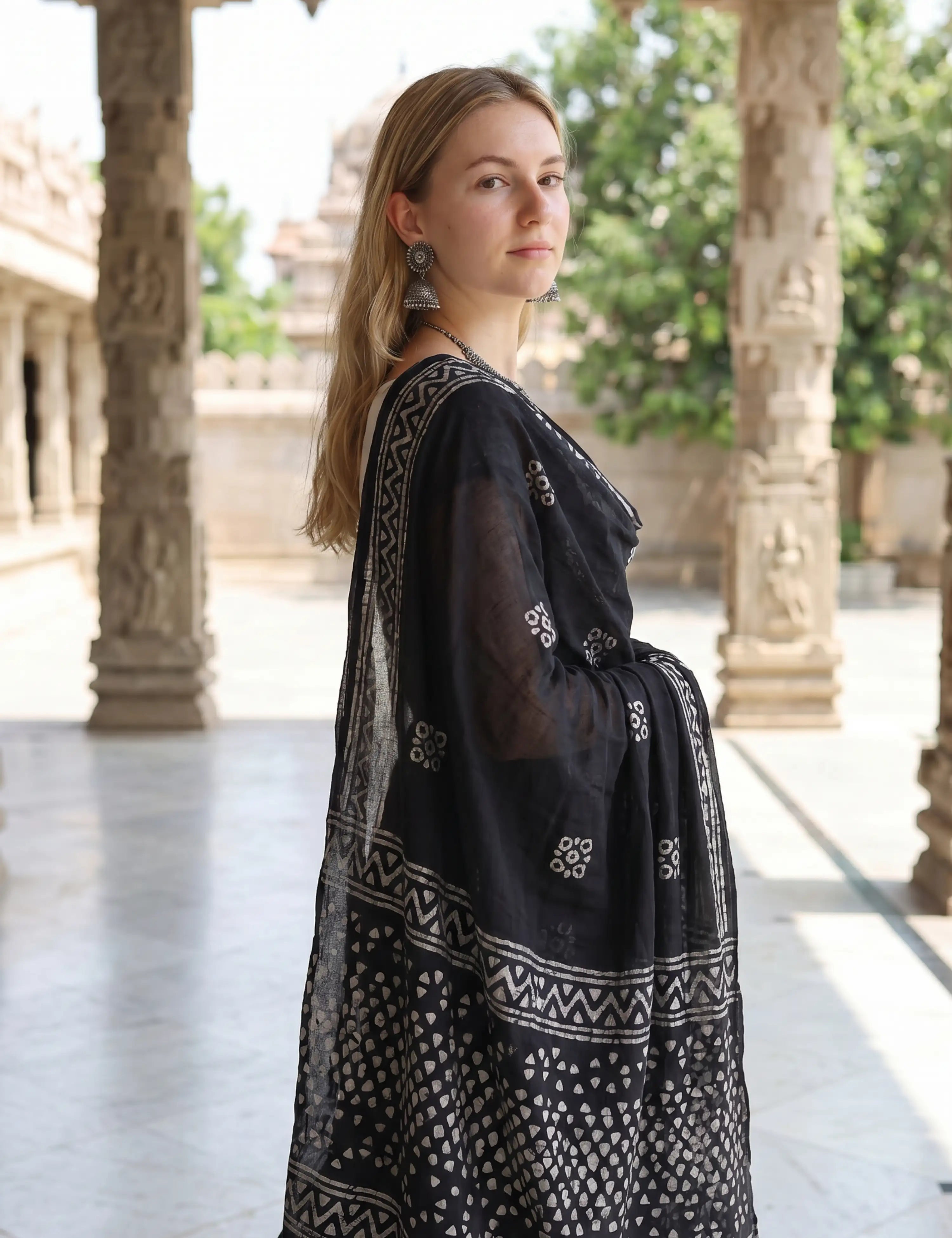 Batik Mul Cotton Dupatta