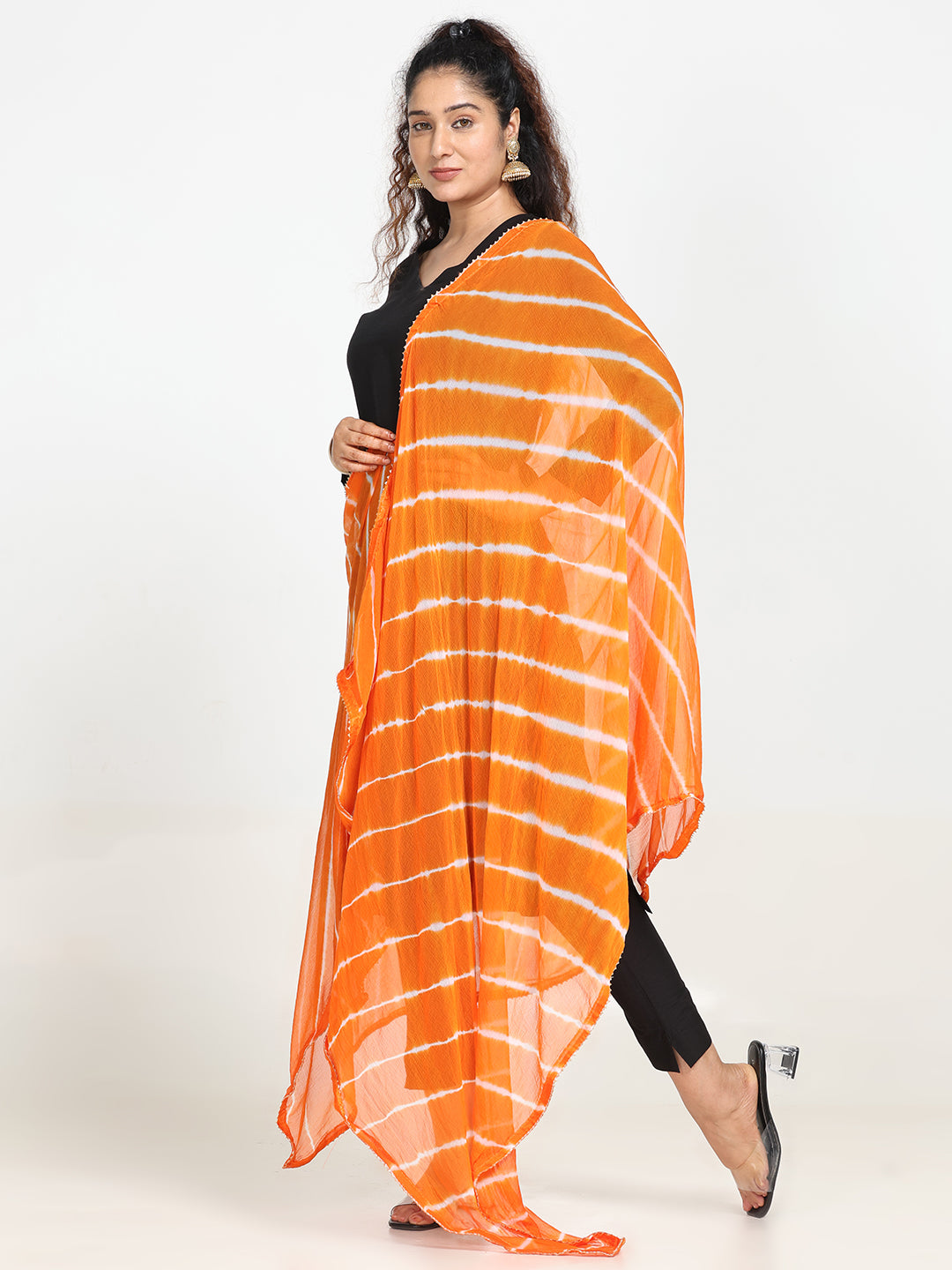 Chiffon Stripe Dupatta