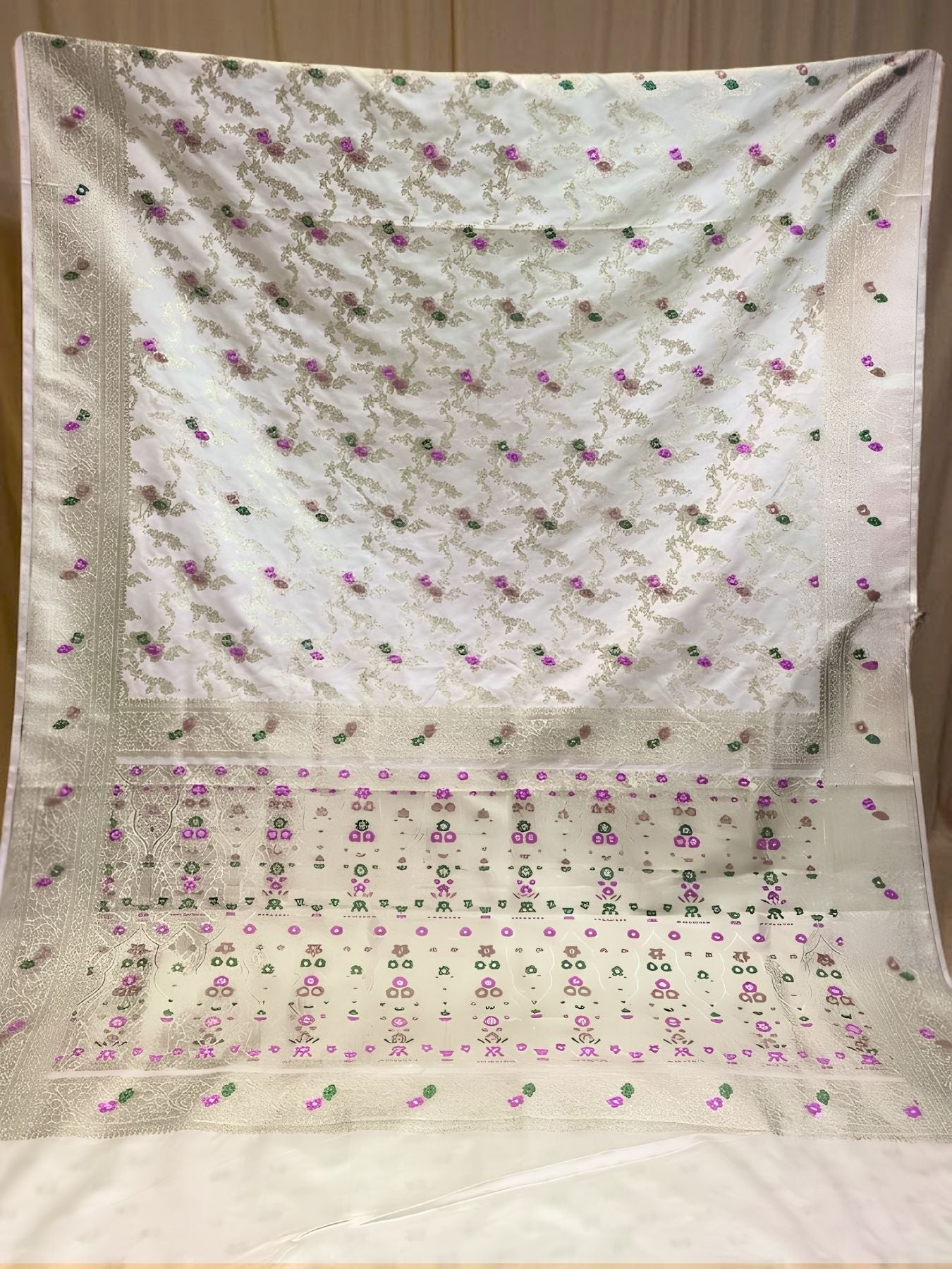 Banarasi Mashru Silk Saree