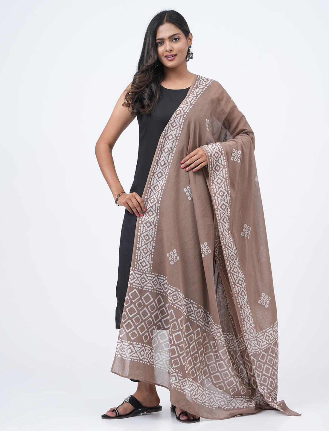 Batik Mul Cotton Dupatta