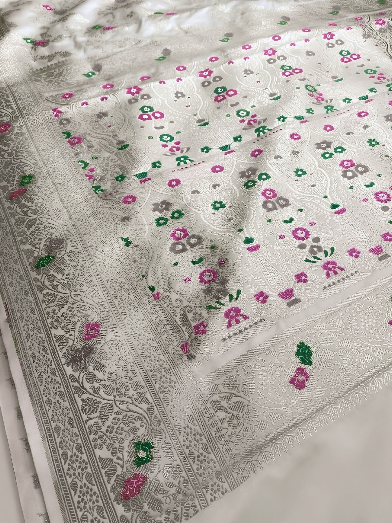 Banarasi Mashru Silk Saree
