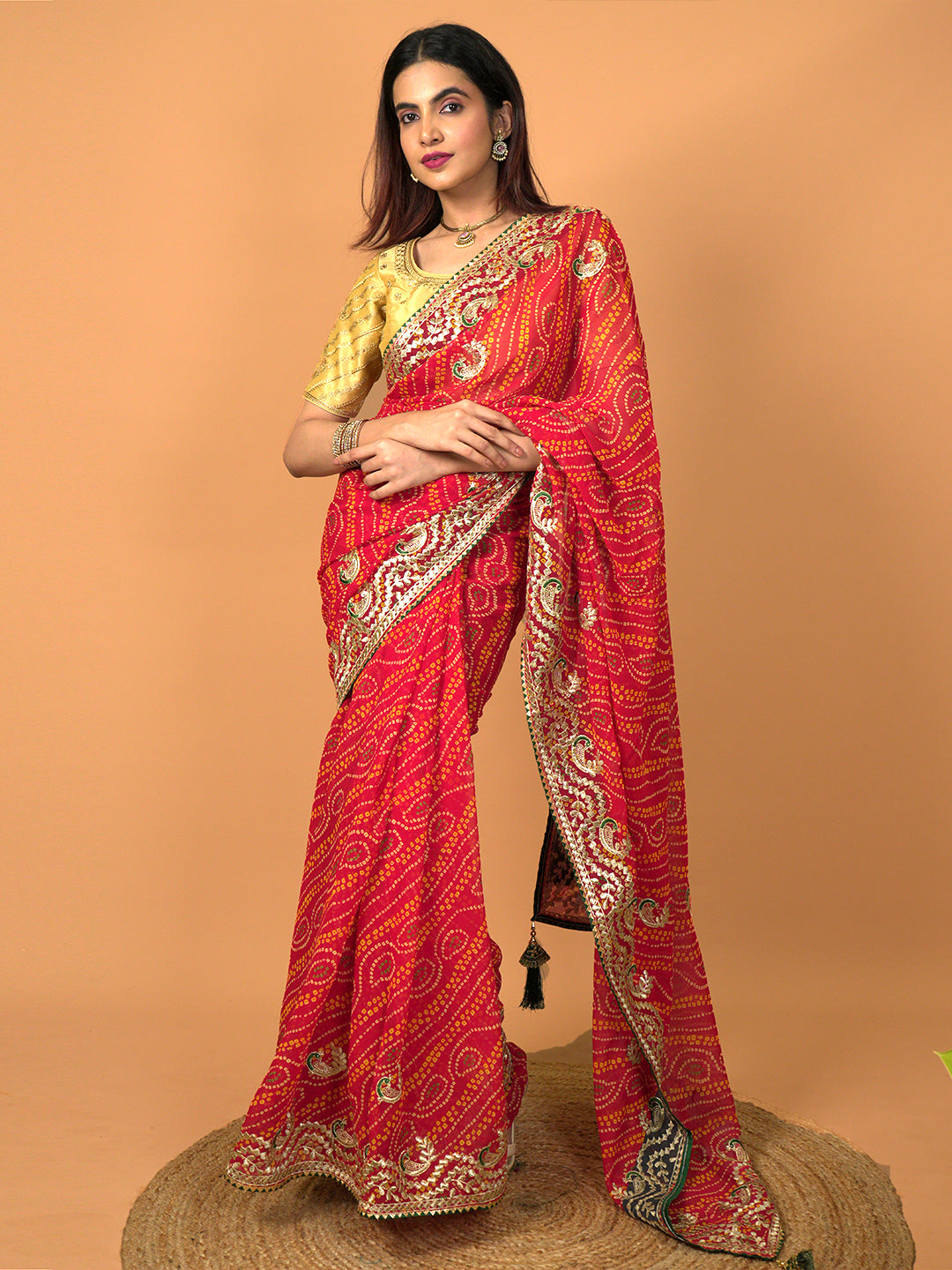 Bandhini Georgette Saree