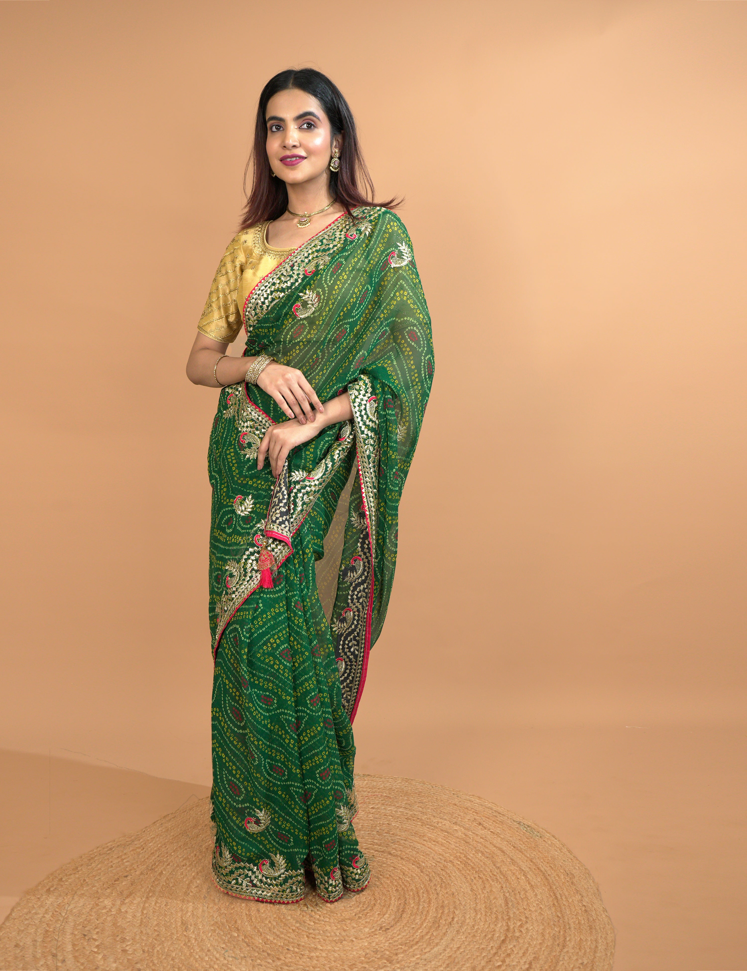 Bandhini Georgette Saree