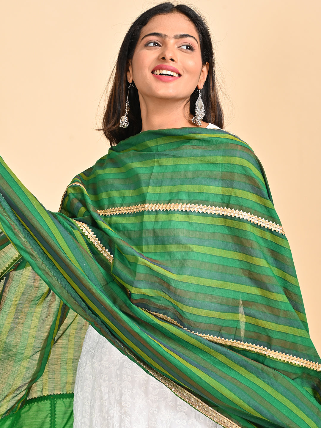 Gota Patti Art Silk Dupatta