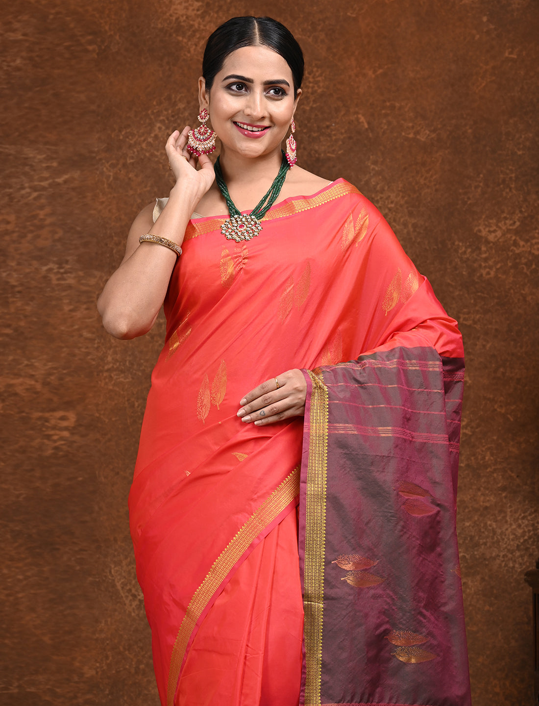 Arni Silk Zari weave Saree