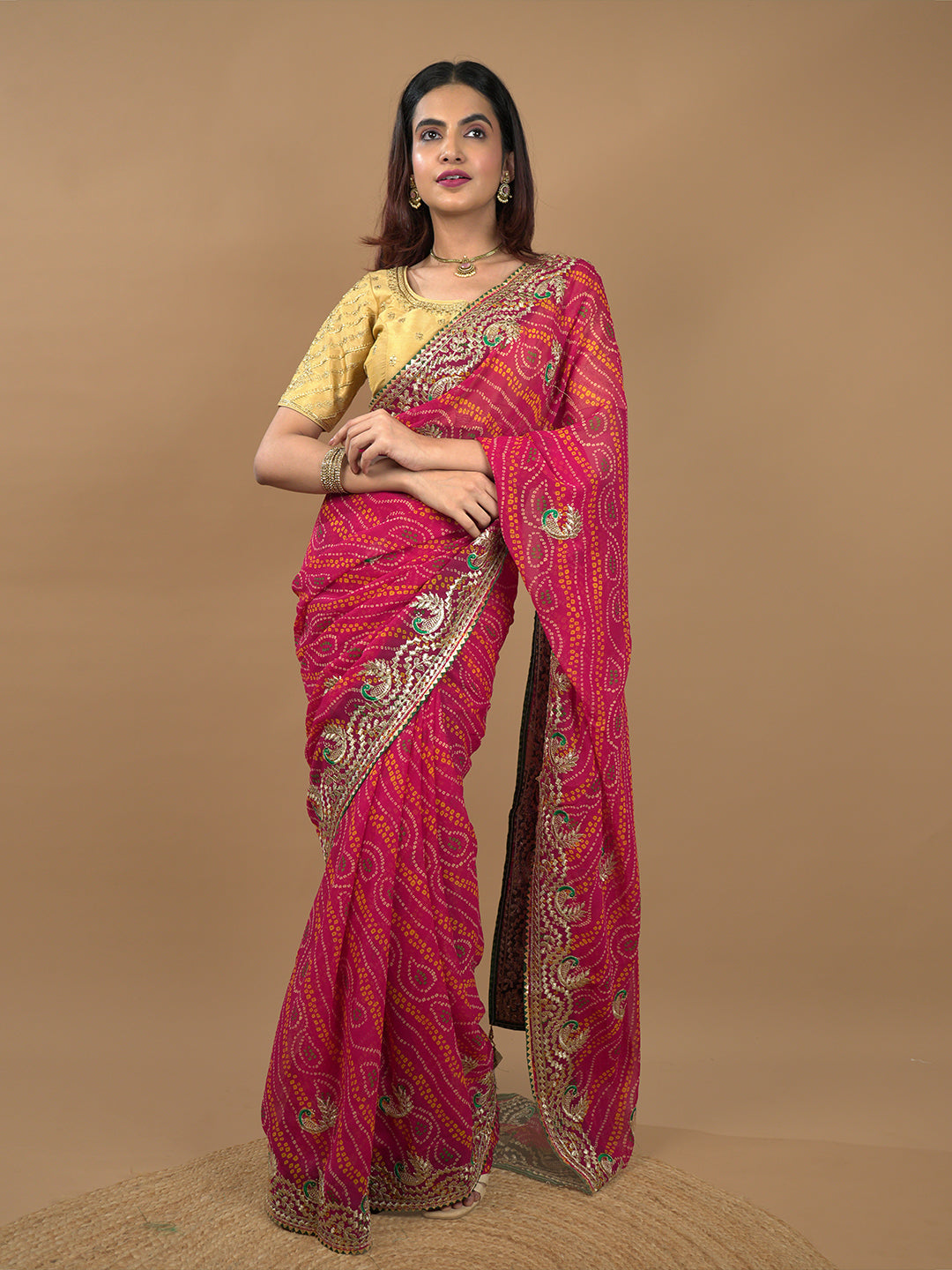 Bandhini Georgette Saree
