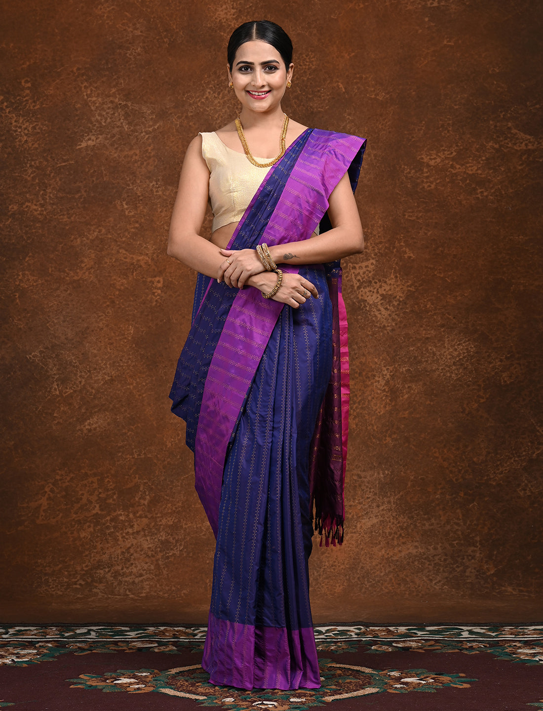 Arni Silk Stripe Saree