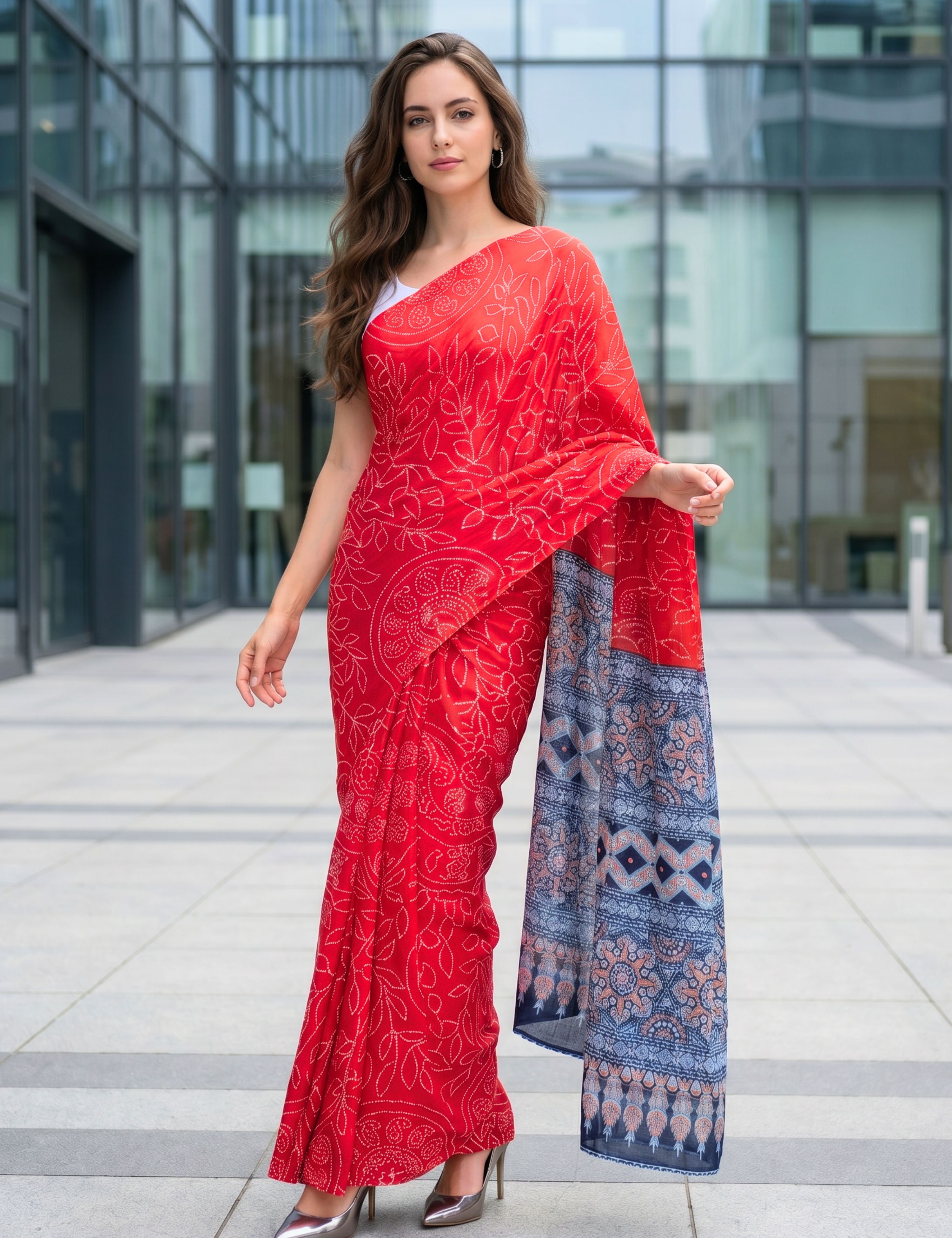 Woven Crepe Silk Saree