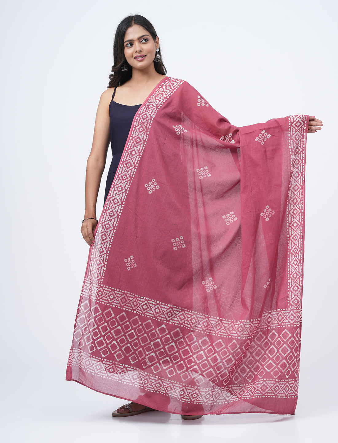 Batik Mul Cotton Dupatta