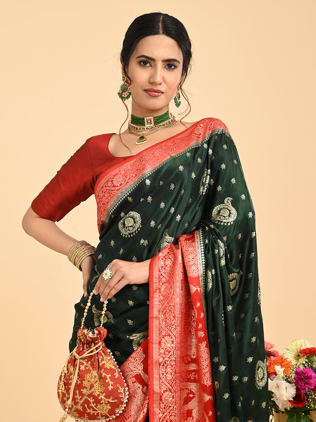 Banarasi Viscose Silk Saree