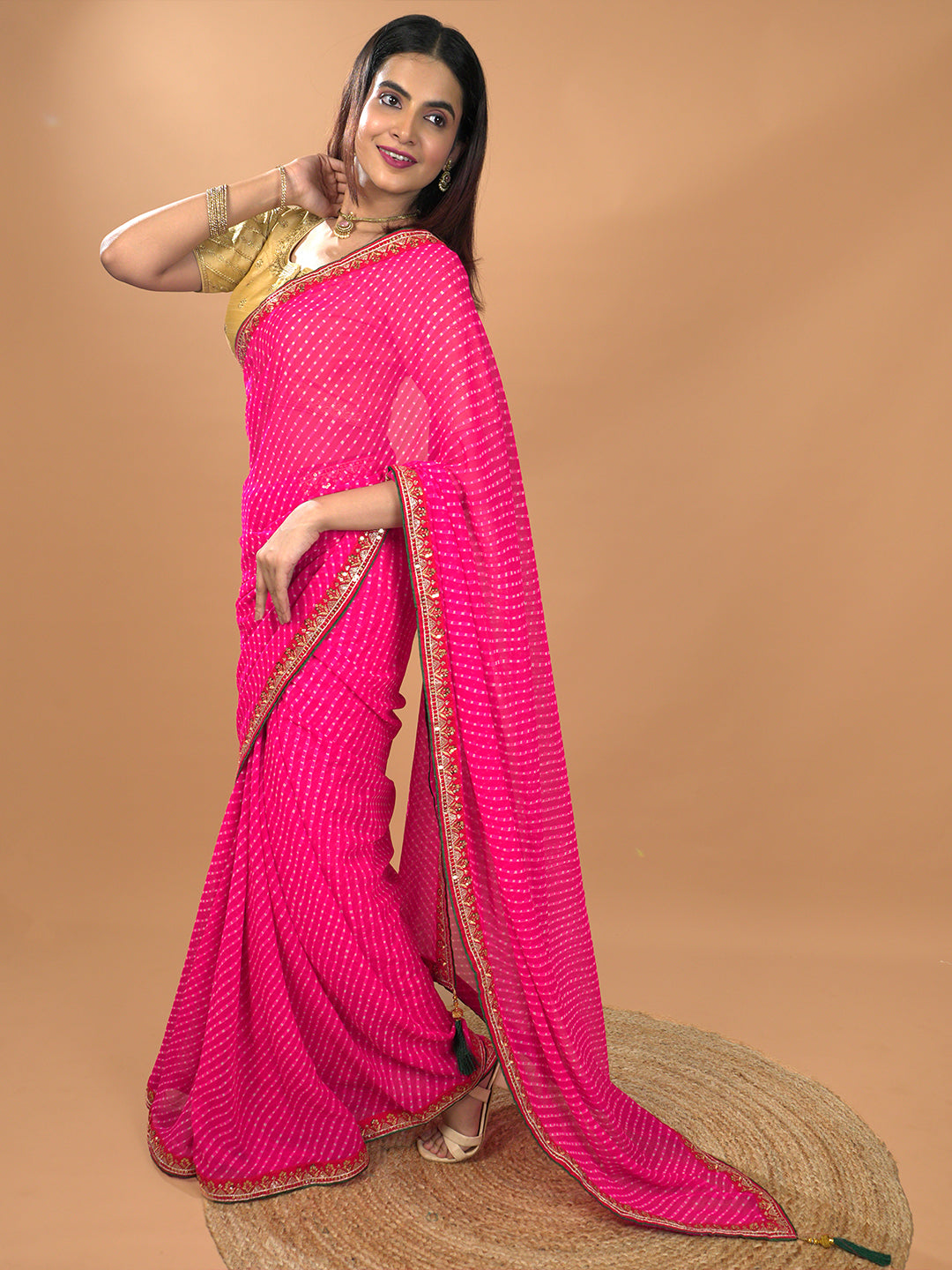 Bandhini Georgette Saree