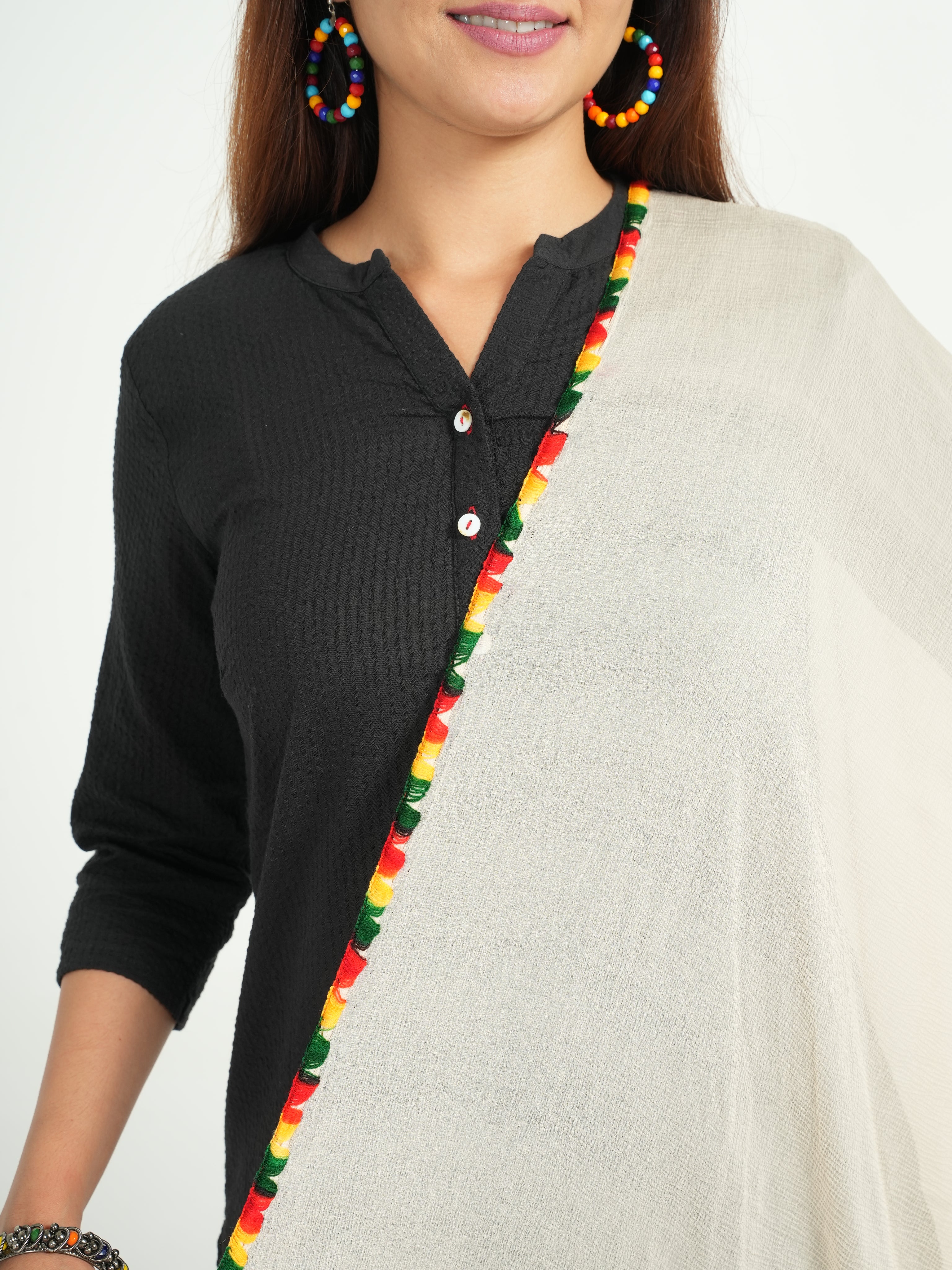 Chiffon Solid Dupatta