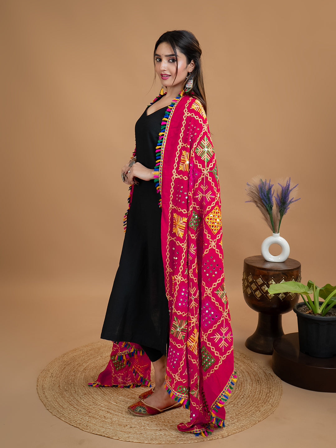 Phulkari Cotton Dupatta