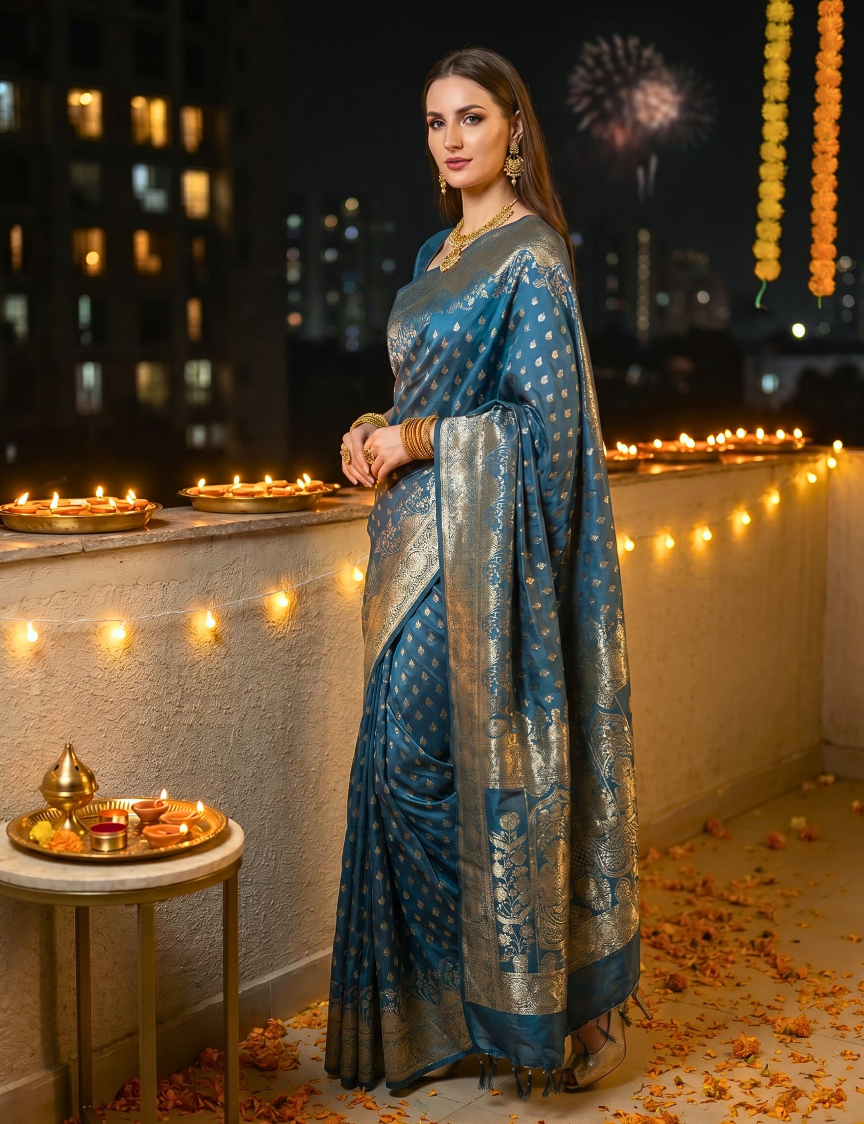 Banarasi Viscose Silk Saree