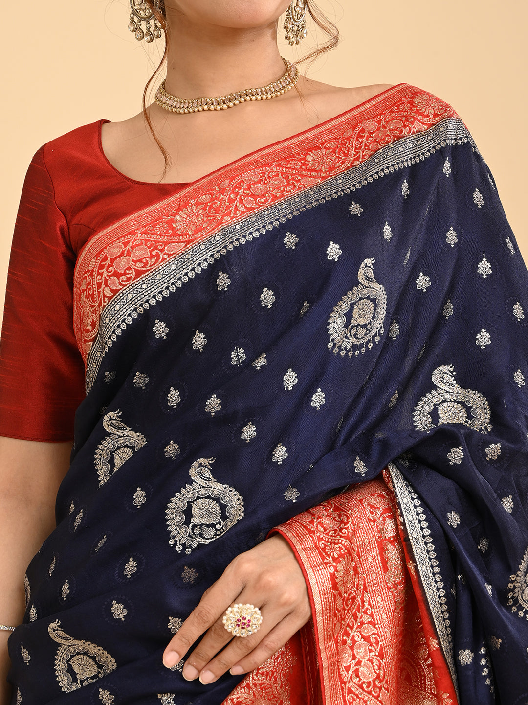 Banarasi Viscose Silk Saree