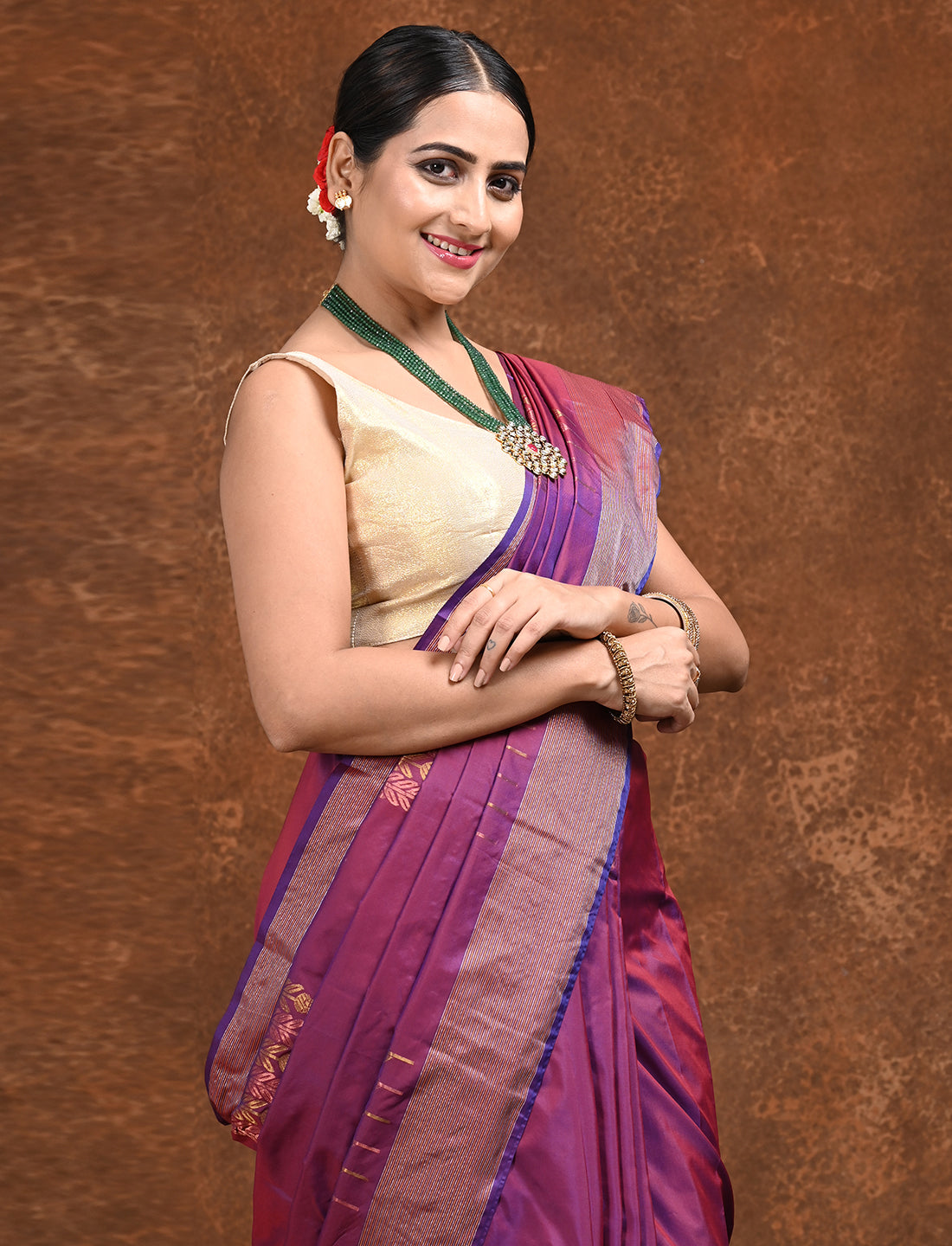 Arni Silk Zari weave Saree