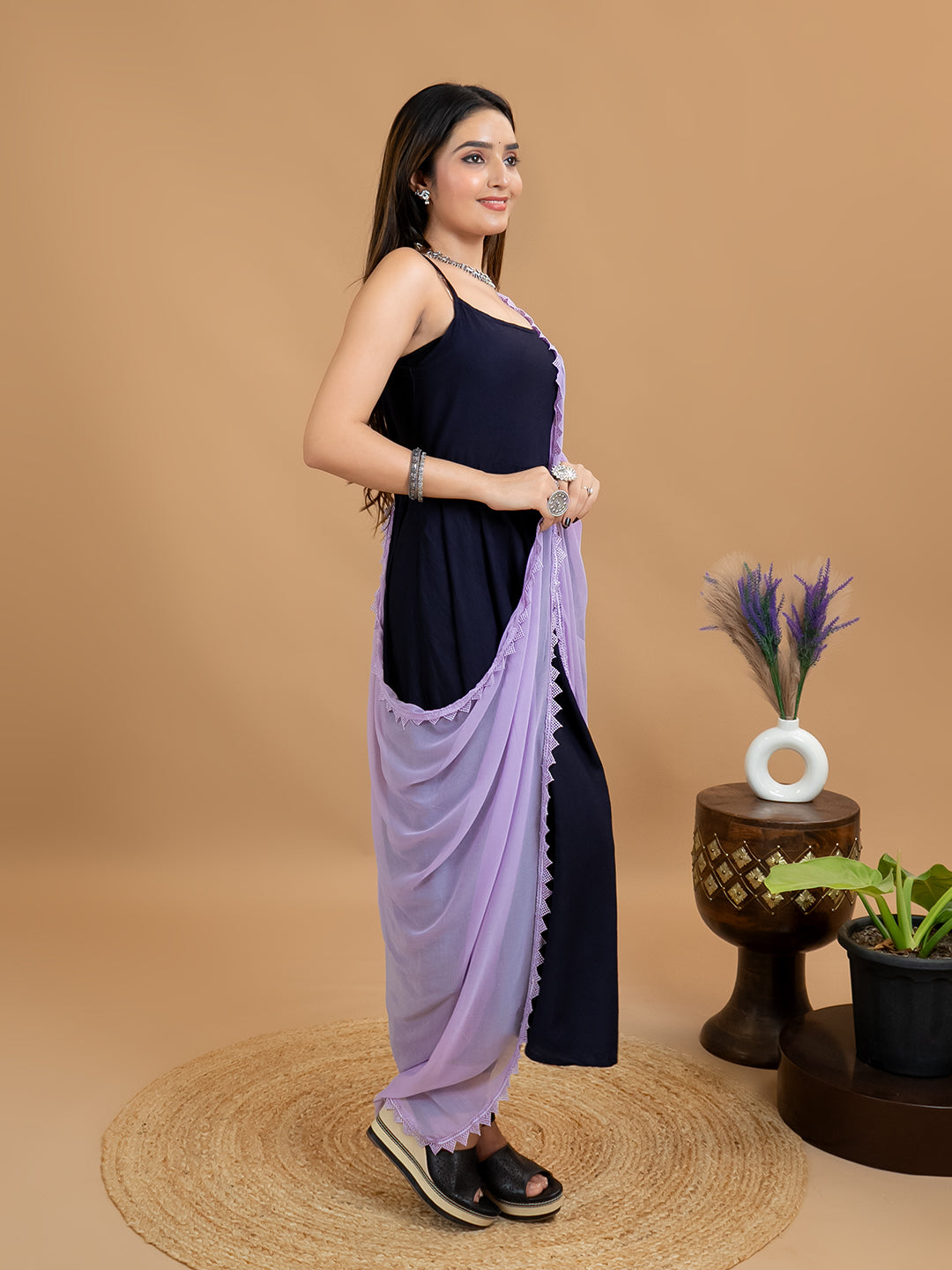 Solid Chiffon Dupatta