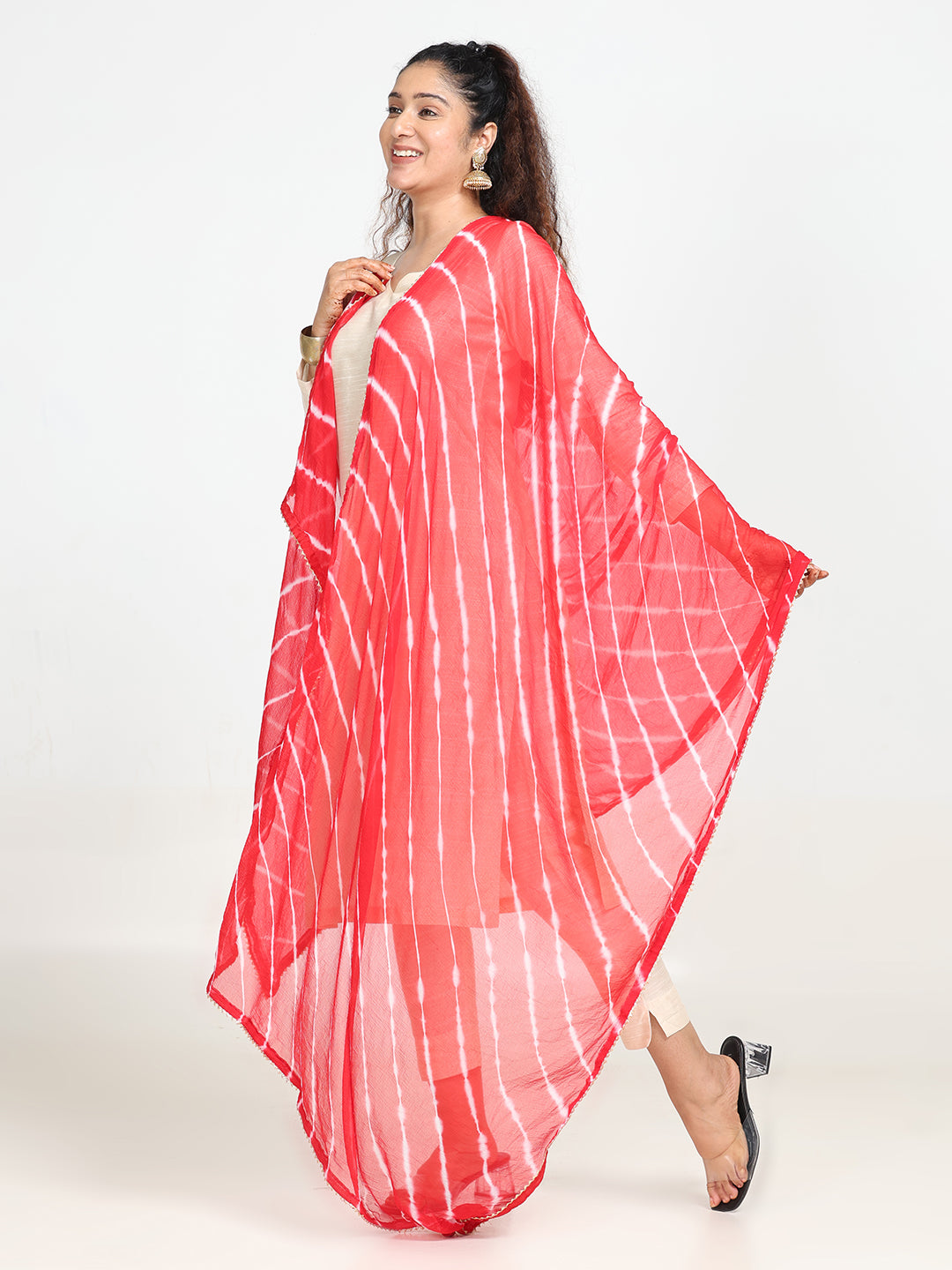Chiffon Stripe Dupatta