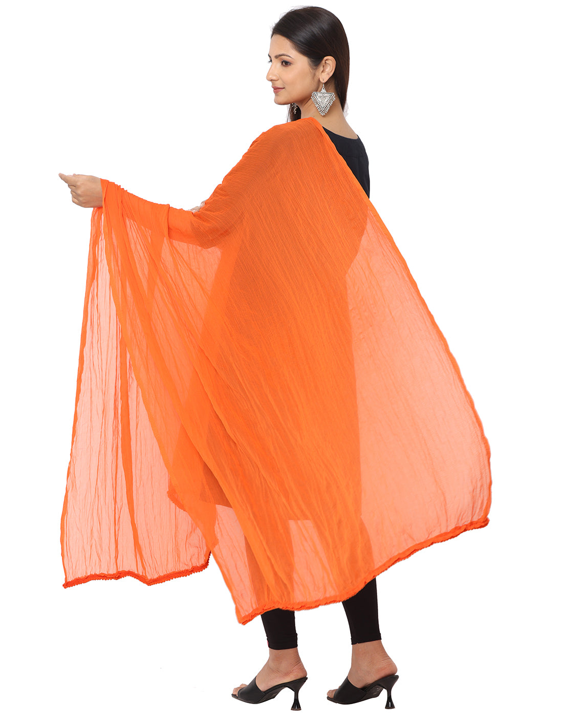 Solid Chiffon Dupatta