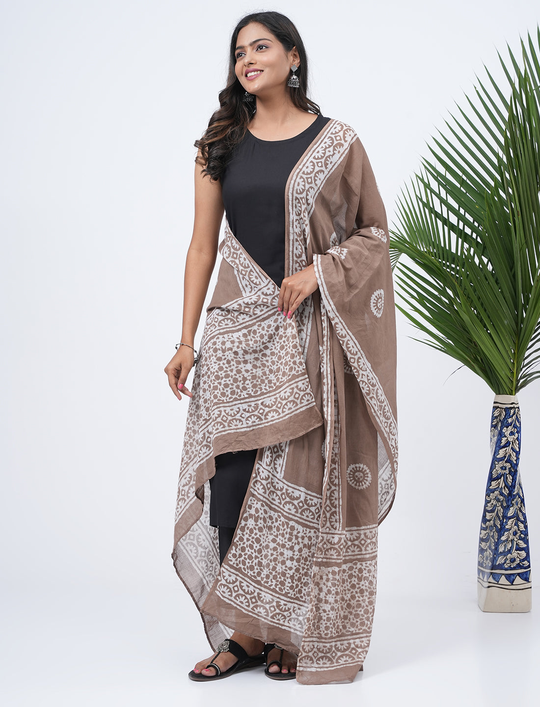 Batik Cotton Dupatta