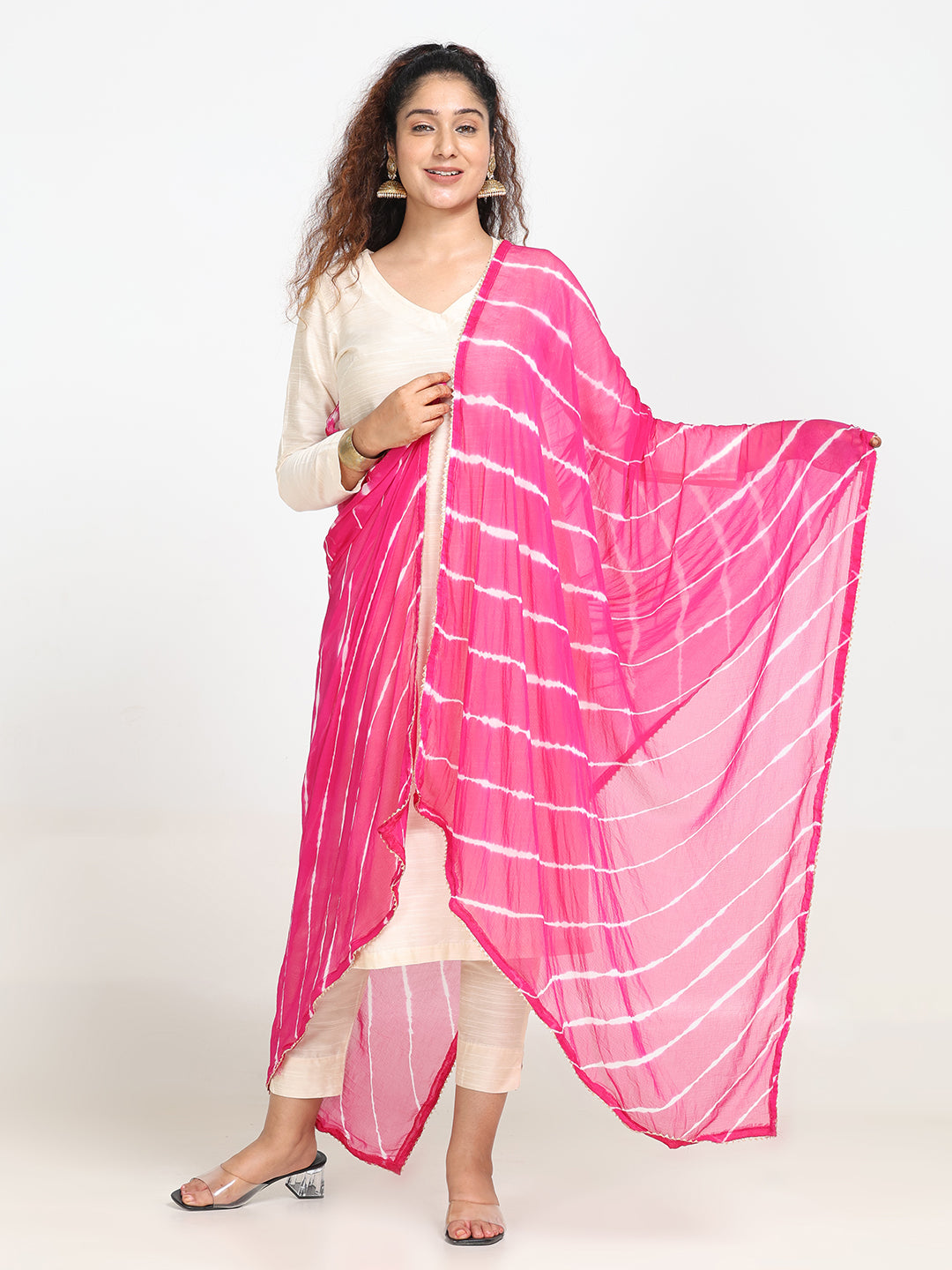 Chiffon Stripe Dupatta
